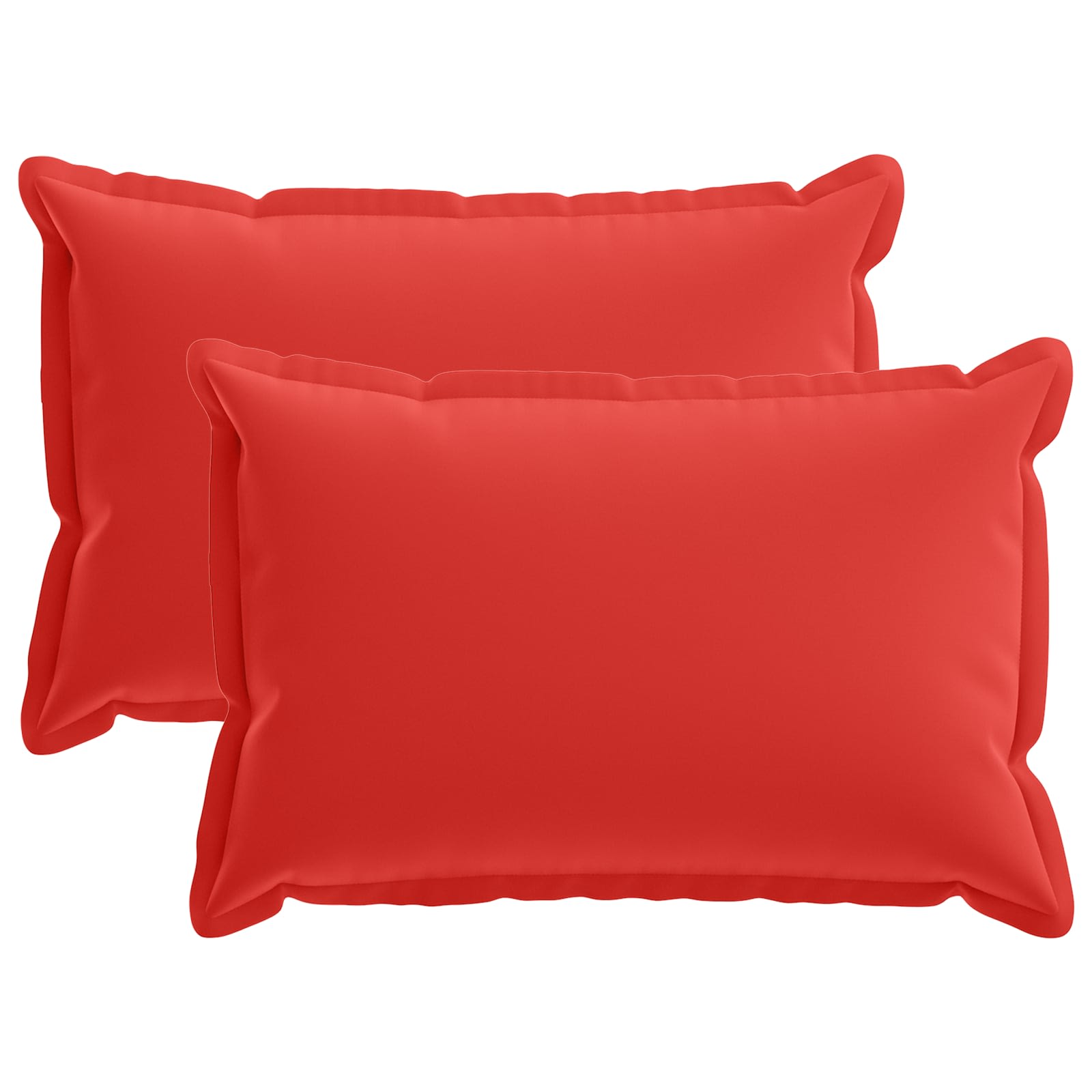 Kussensloop 2 st HOUTEN Rood 50 x 75 cm Polyester image 1