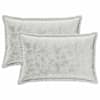 vidaXL Diivanipadi 2 pcs HOUTEN Helehall 50 x 80 cm Flanell