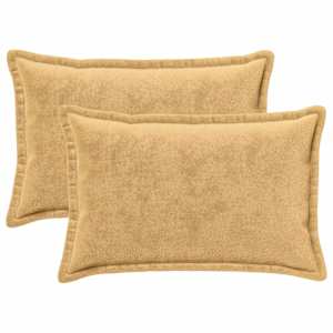 vidaXL Diivanipadi 2 pcs HOUTEN Pruunikashall 50 x 80 cm Flanell