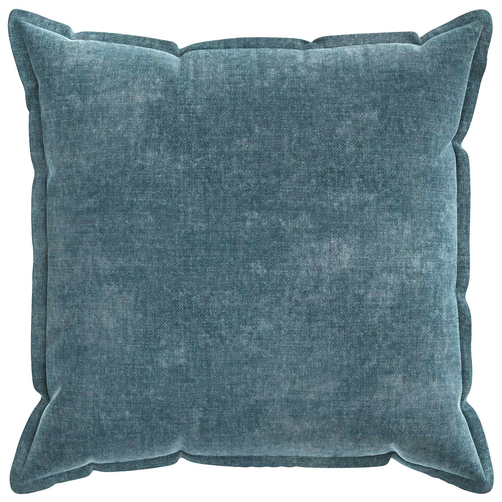 Kussensloop 2 st HOUTEN Blauw 55 x 55 cm Chenille Stof image 3