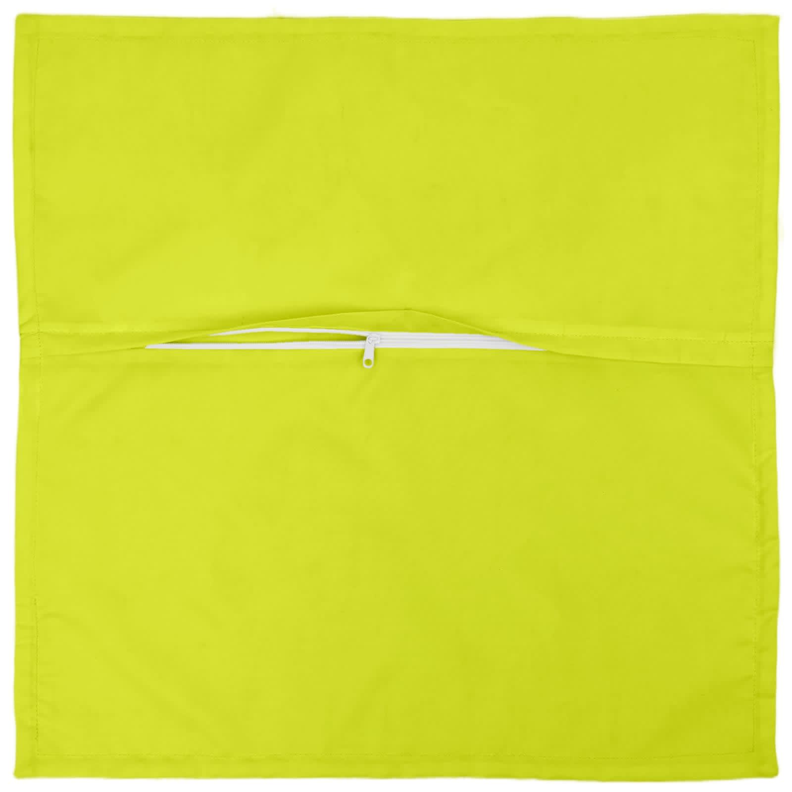 Kussensloop 6 st HOUTEN Helder groen 55 x 55 cm Polyester image 3