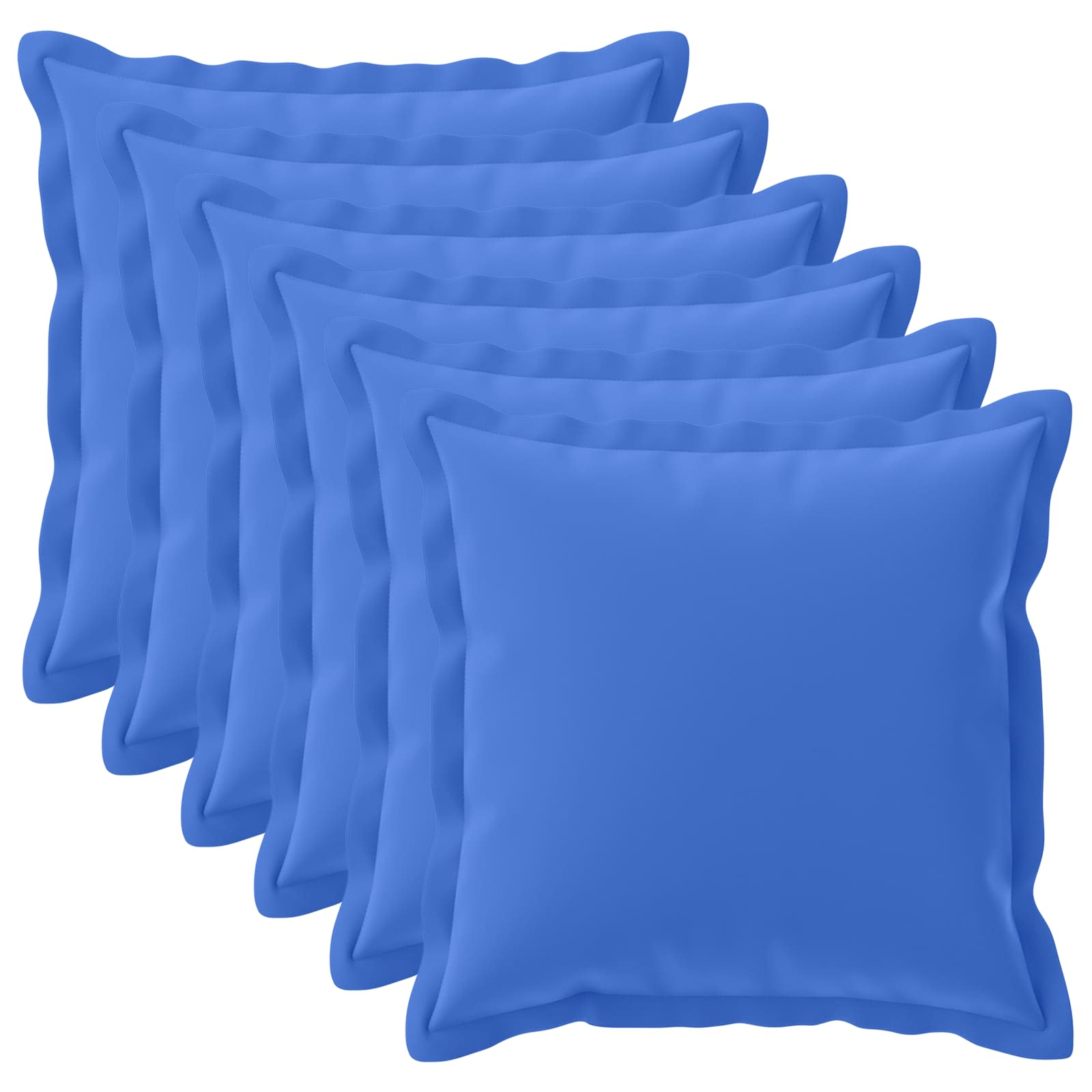 Kussensloop 6 st HOUTEN Koninklijk Blauw 55 x 55 cm Polyester image 1