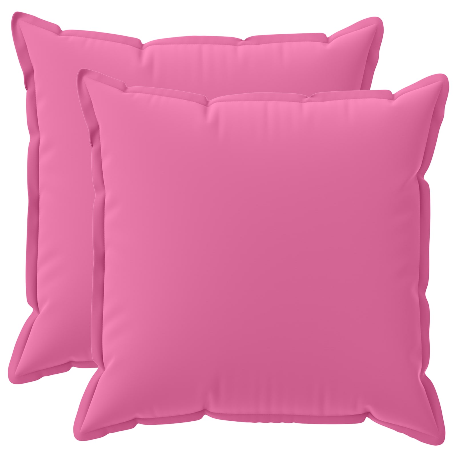 Kussensloop 2 st HOUTEN Roze 55 x 55 cm Polyester image 1