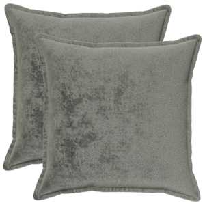 vidaXL Diivanipadi 2 pcs HOUTEN Tumehall 55 x 55 cm Flanell