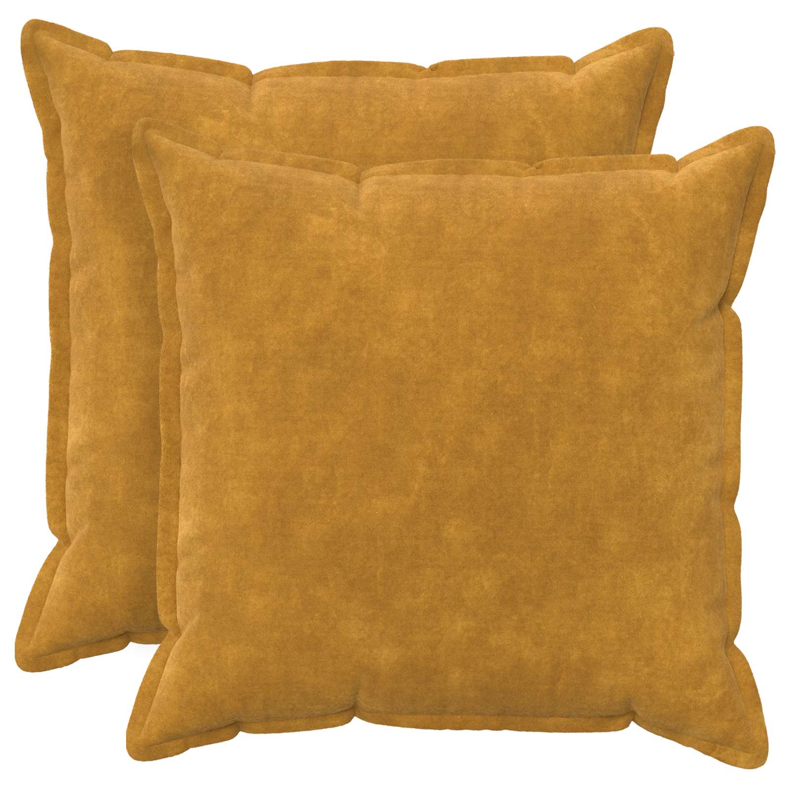 vidaXL Povlak na polštář 2 pcs HOUTEN Žlutá 60 x 60 cm