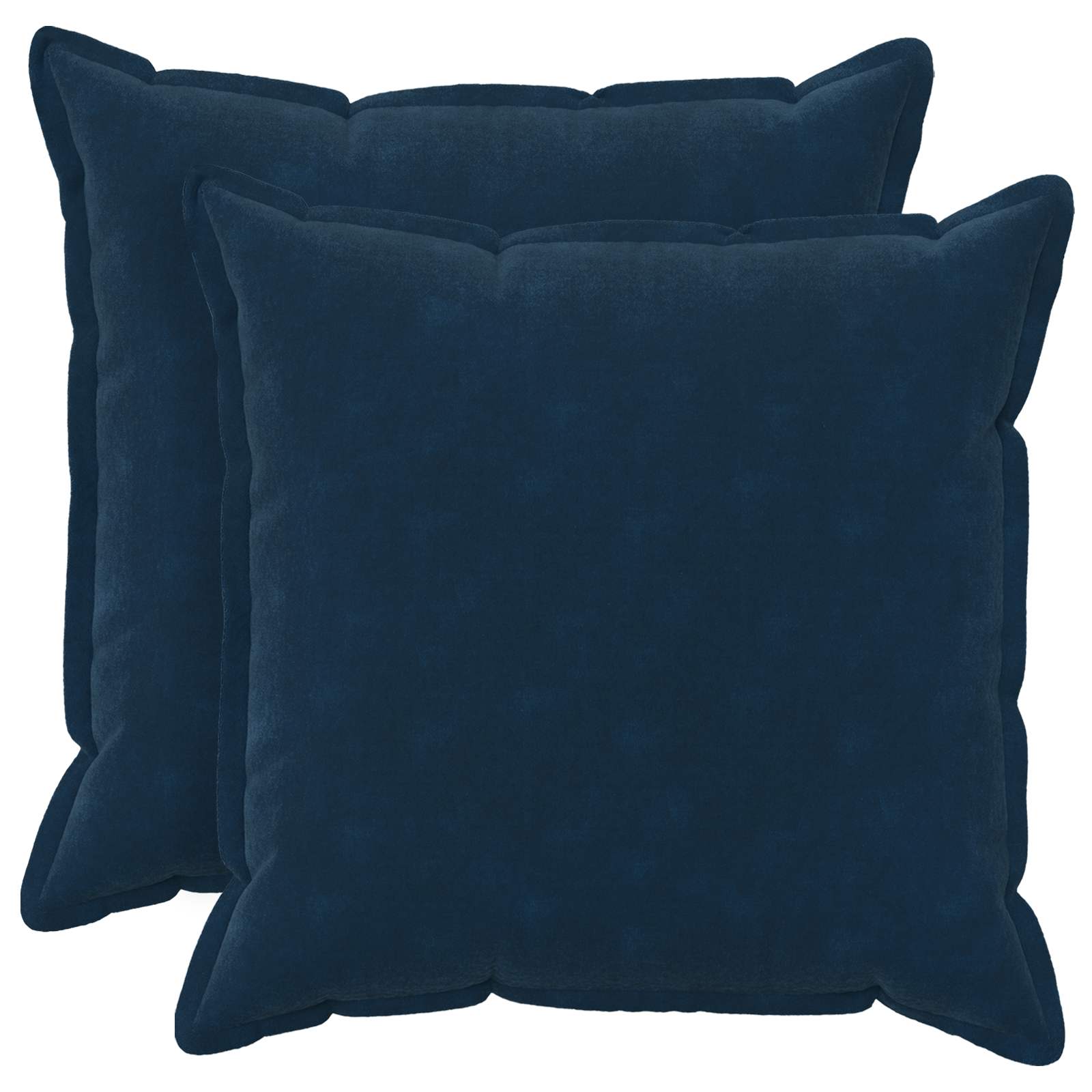 vidaXL Povlak na polštář 2 pcs HOUTEN Modrá 60 x 60 cm
