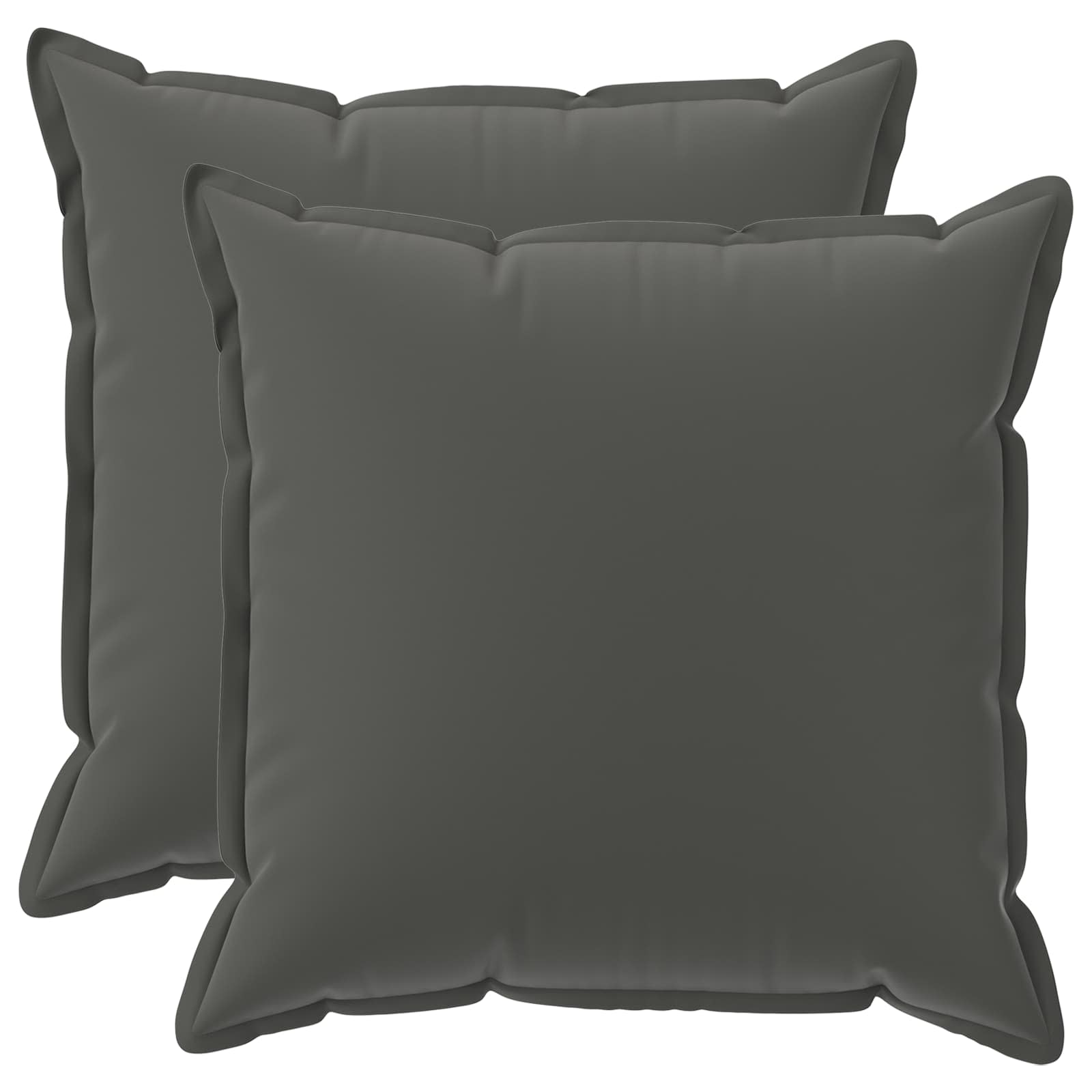 Kussensloop 2 st HOUTEN Antraciet 60 x 60 cm Polyester image 1