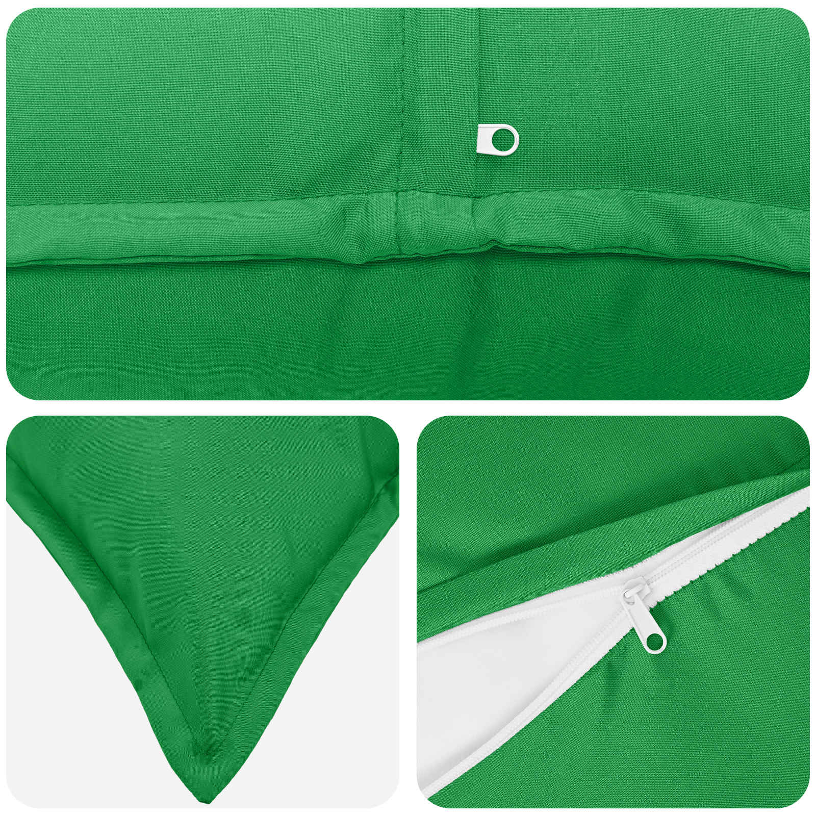 Kussensloop 2 st HOUTEN Groen 60 x 60 cm Polyester image 4