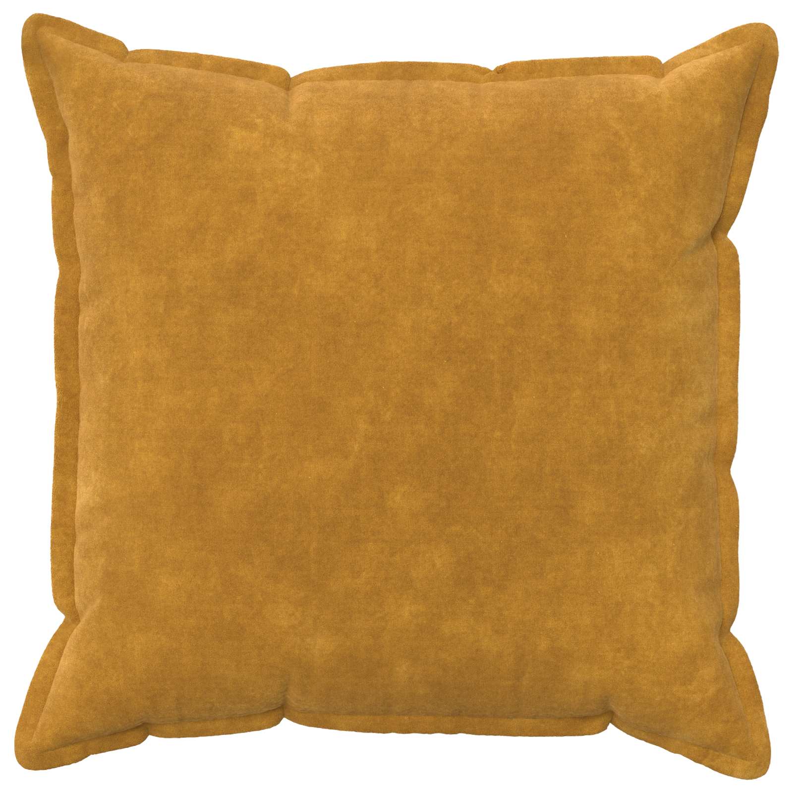 vidaXL - Kussensloop - 2 - pcs - HOUTEN - Geel - 65 - x - 65 - cm - Microfiber - Fleece