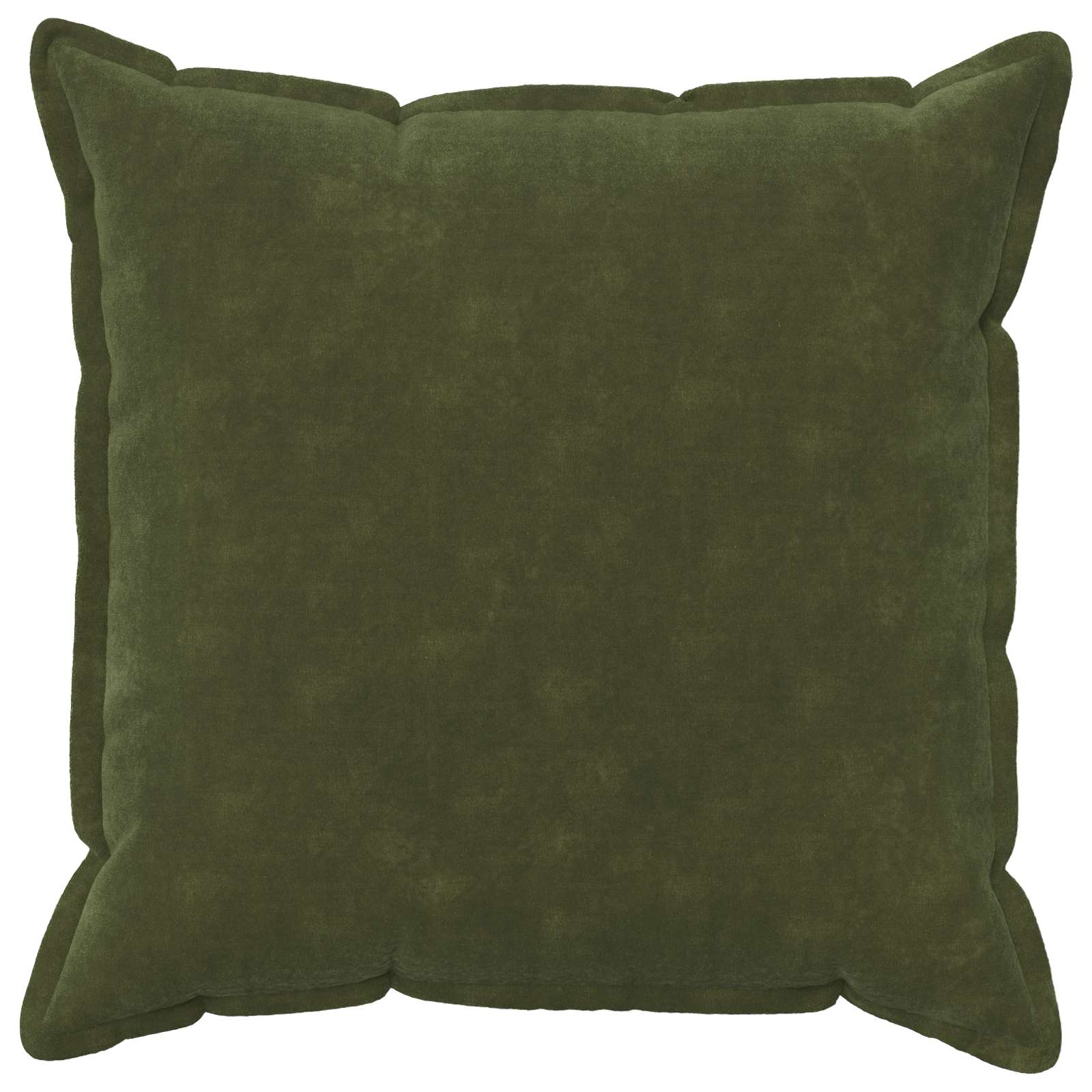 vidaXL - Kussensloop - 2 - pcs - HOUTEN - Groen - 65 - x - 65 - cm - Microfiber - Fleece