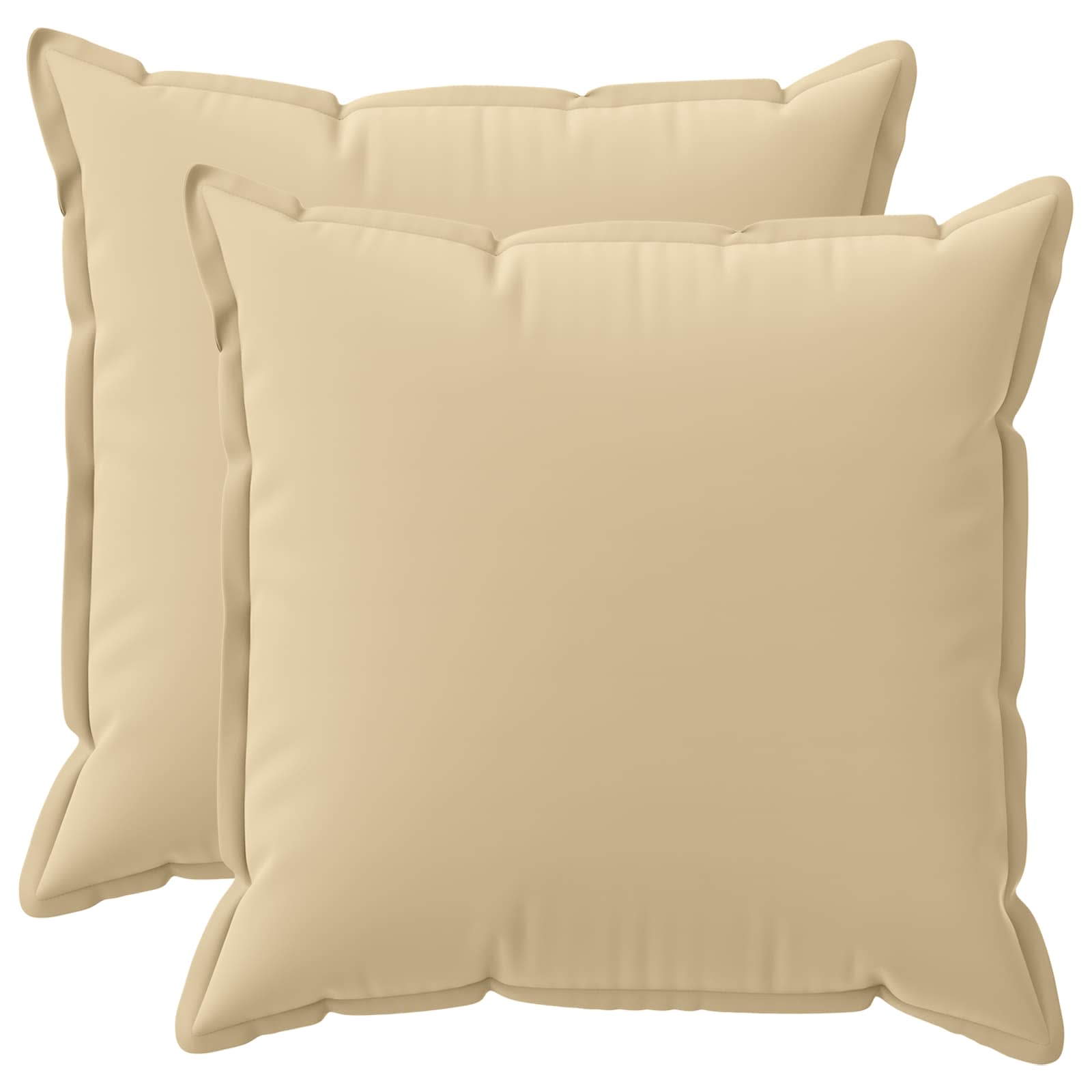 Kussensloop 2 st HOUTEN Beige 65 x 65 cm Polyester image 1