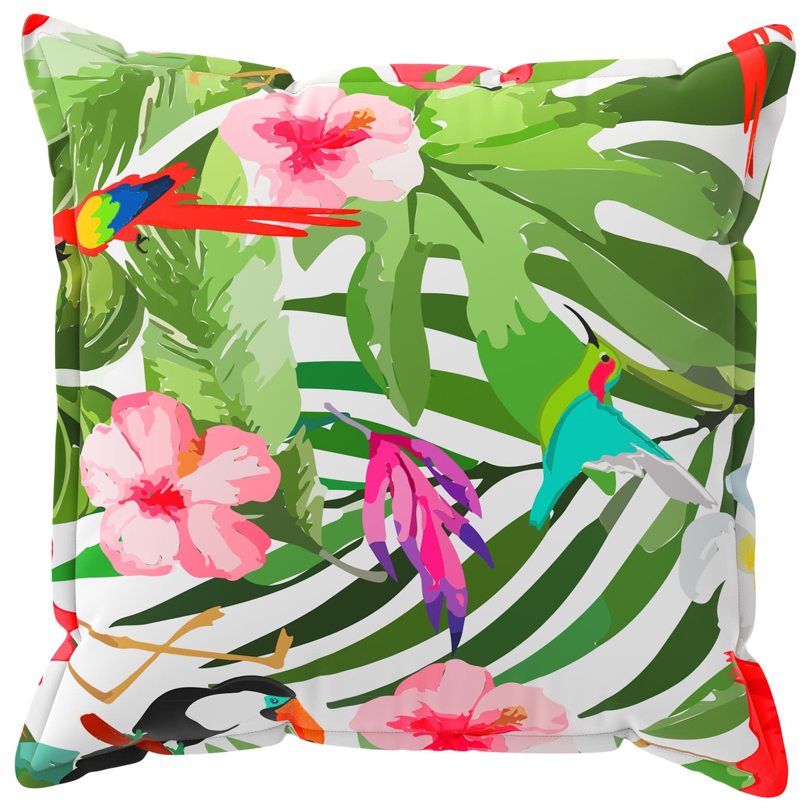 Kussensloop 6 st HOUTEN Zwart 65 x 65 cm Polyester image 2
