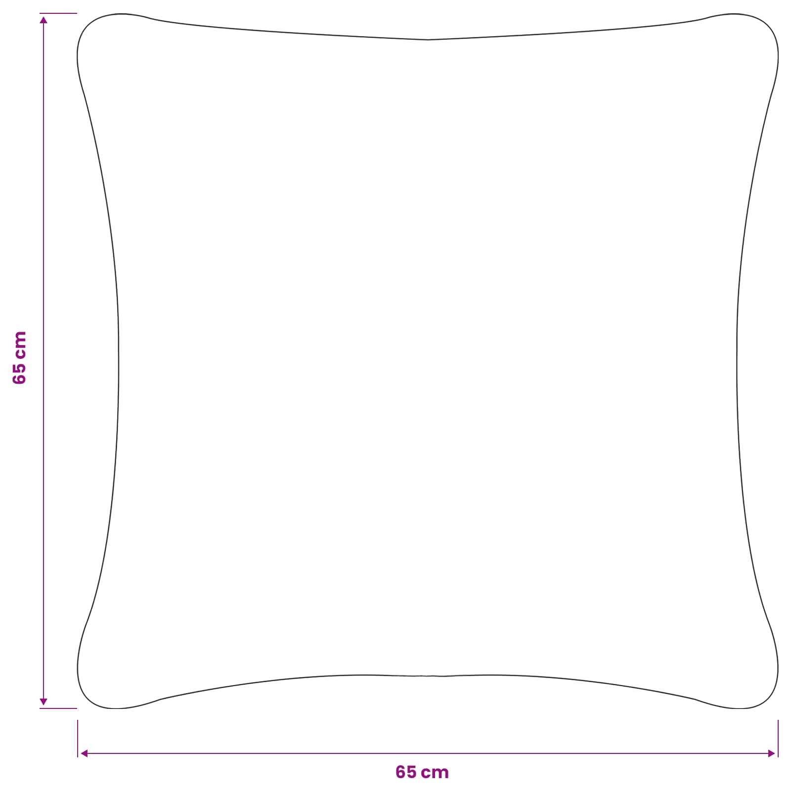 Kussensloop 6 pcs HOUTEN Donkergroen 65 x 65 cm Bouclé image 8