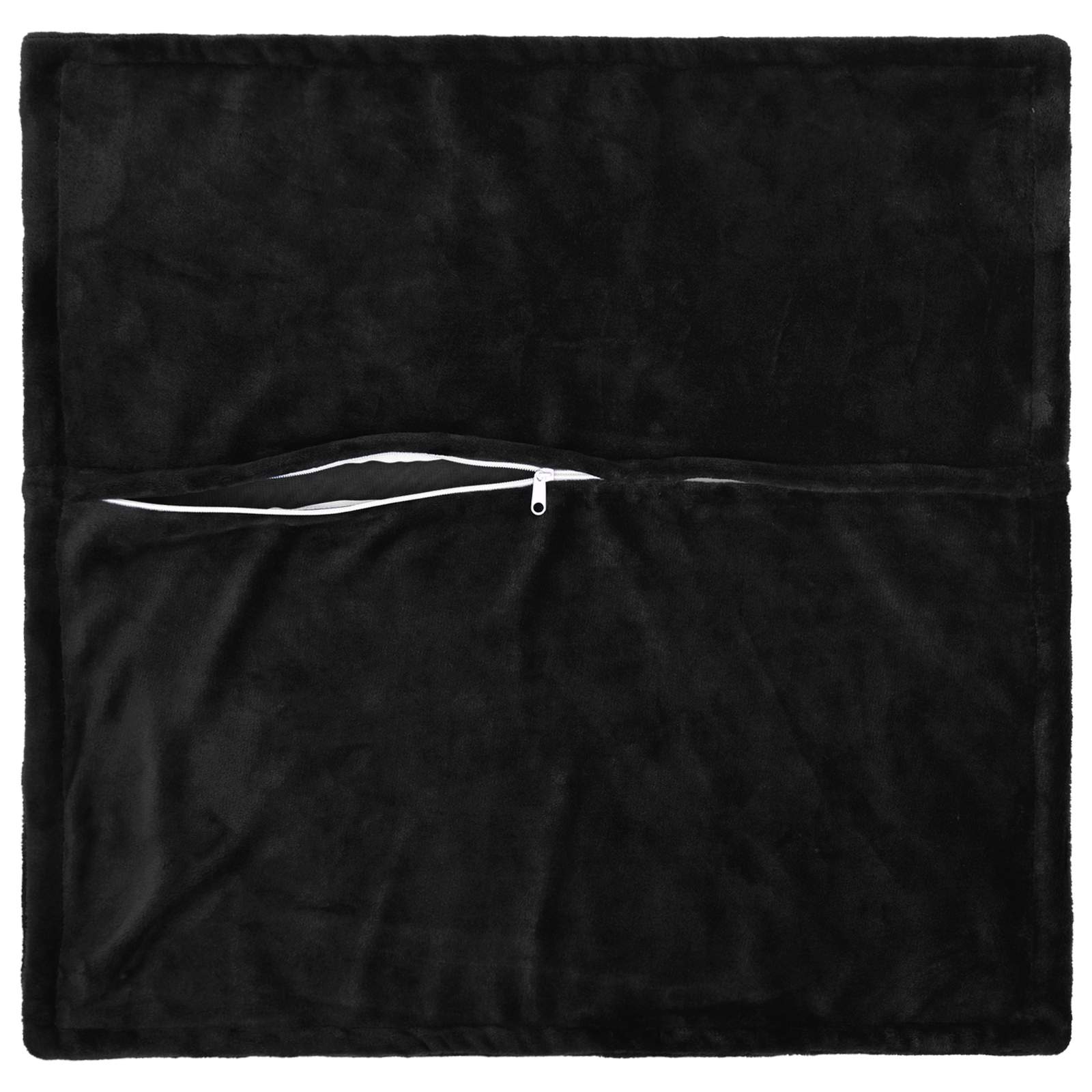 Kussensloop 6 pcs HOUTEN Zwart 65 x 65 cm Flanel image 3