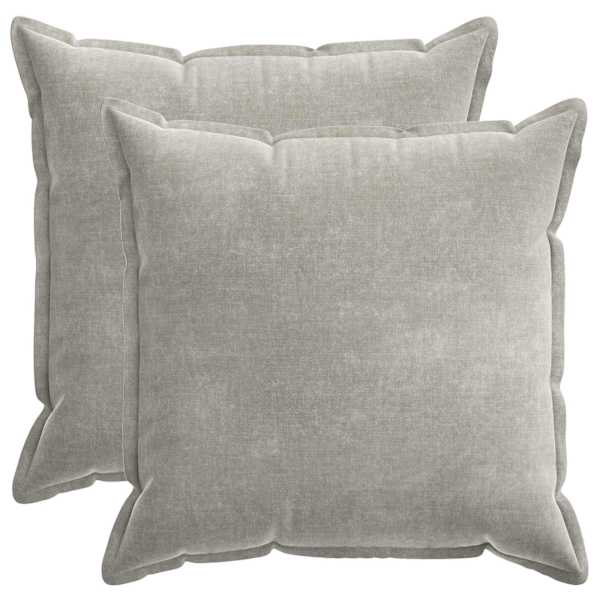vidaXL Diivanipadi 2 tk HOUTEN Helehall 70 x 70 cm &Scaron;en&uuml;&uuml;lfabric