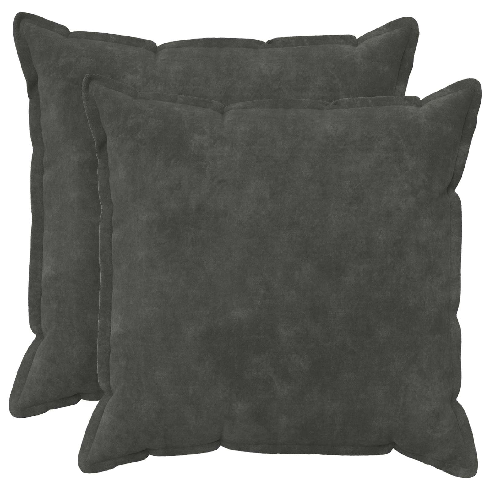 vidaXL Povlak na polštář 2 pcs HOUTEN Antracitová 70 x 70 cm