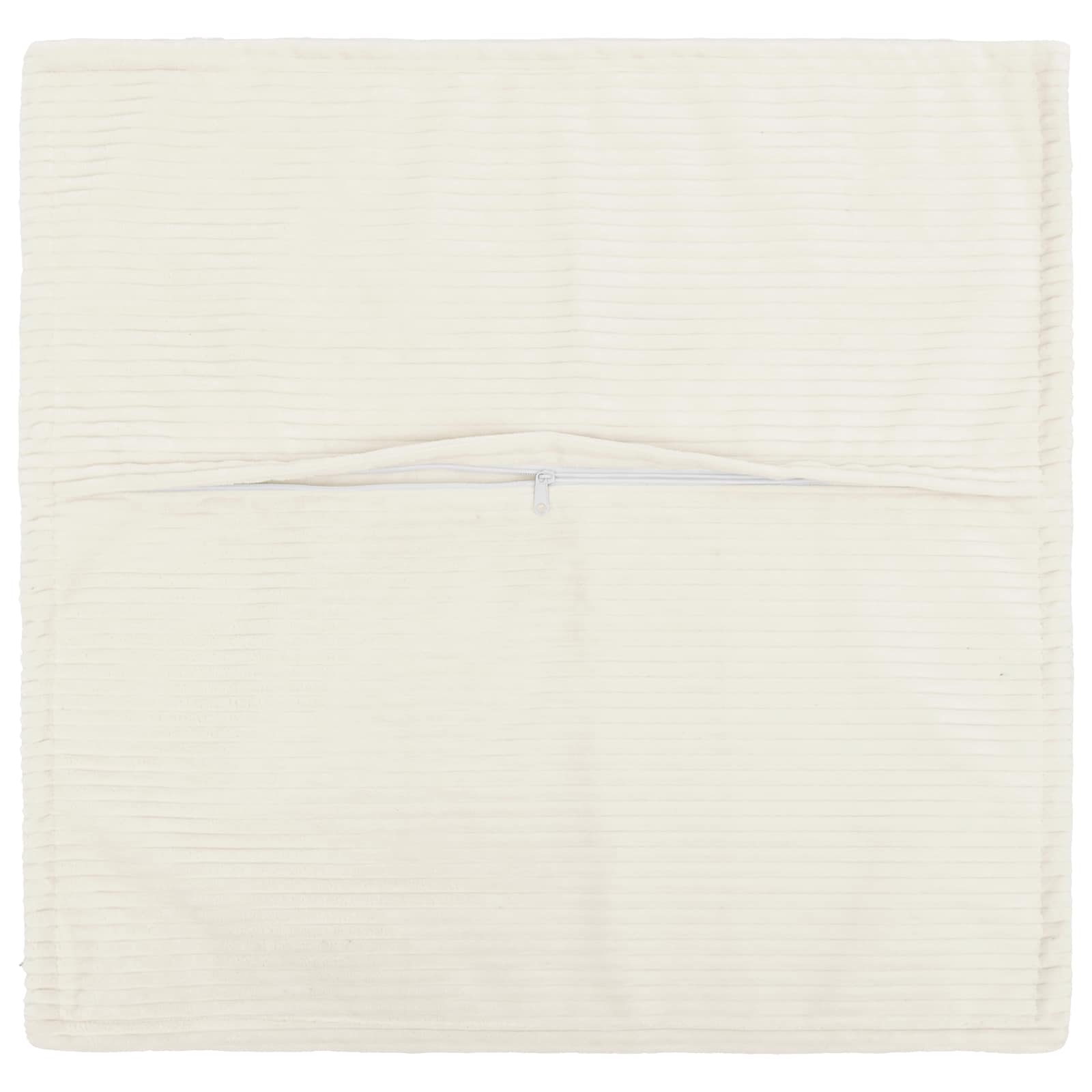 Kussensloop 2 st HOUTEN Crèmekleurig 80 x 80 cm corduroy image 3