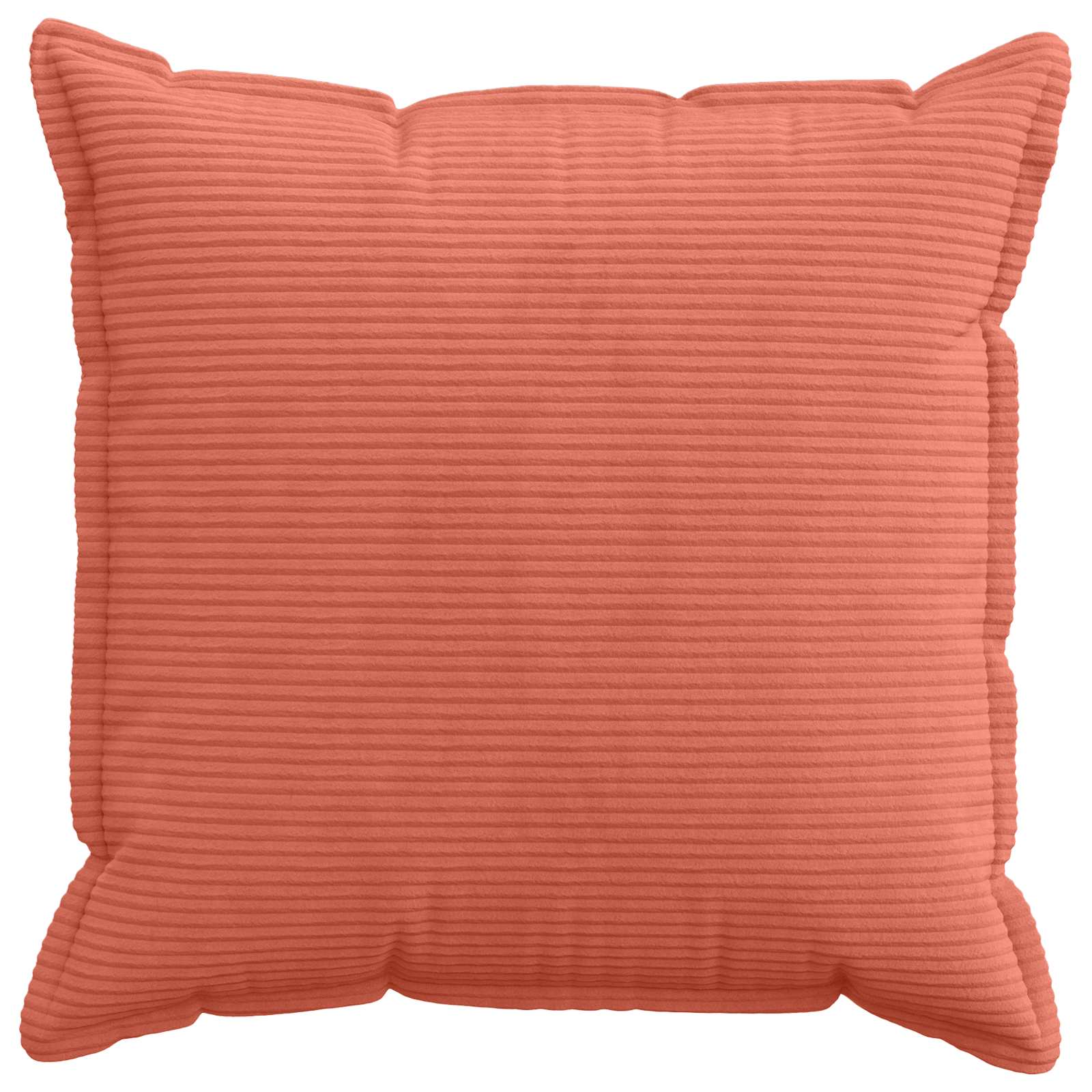 Kussensloop 2 st HOUTEN Rood-oranje 80 x 80 cm corduroy image 2
