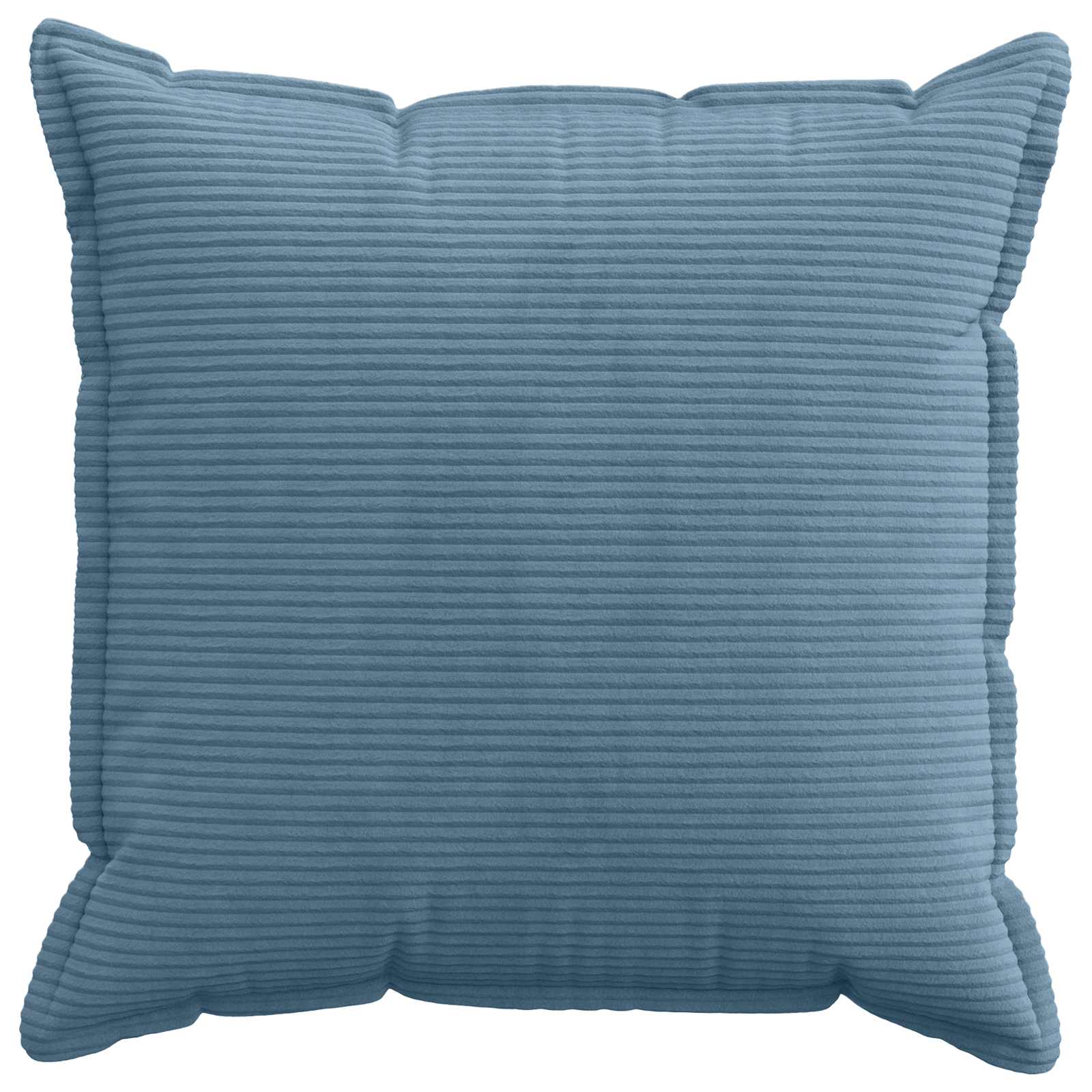 Kussensloop 6 st HOUTEN Blauw 80 x 80 cm corduroy image 2