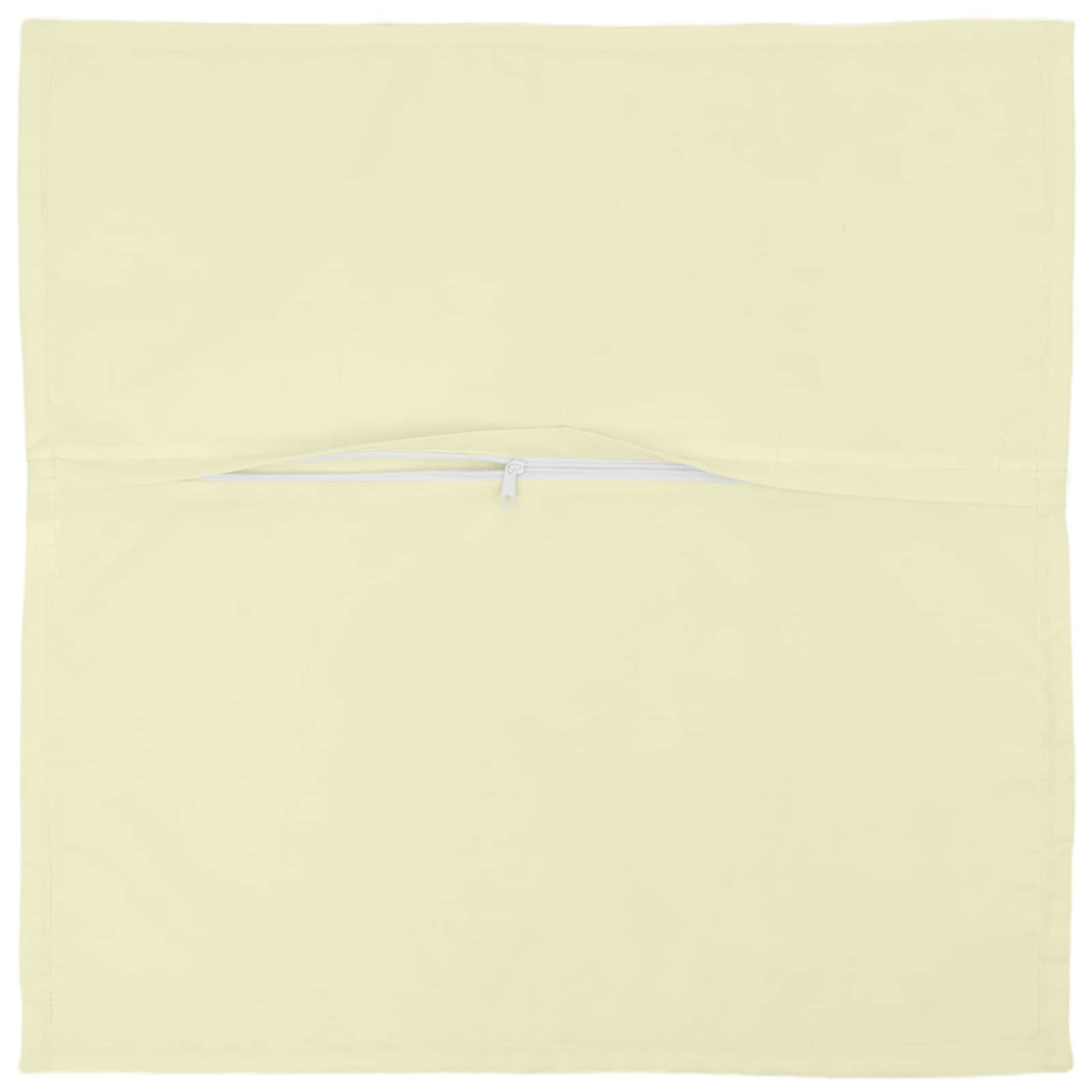 Kussensloop 2 st HOUTEN Crèmekleurig 80 x 80 cm Polyester image 3