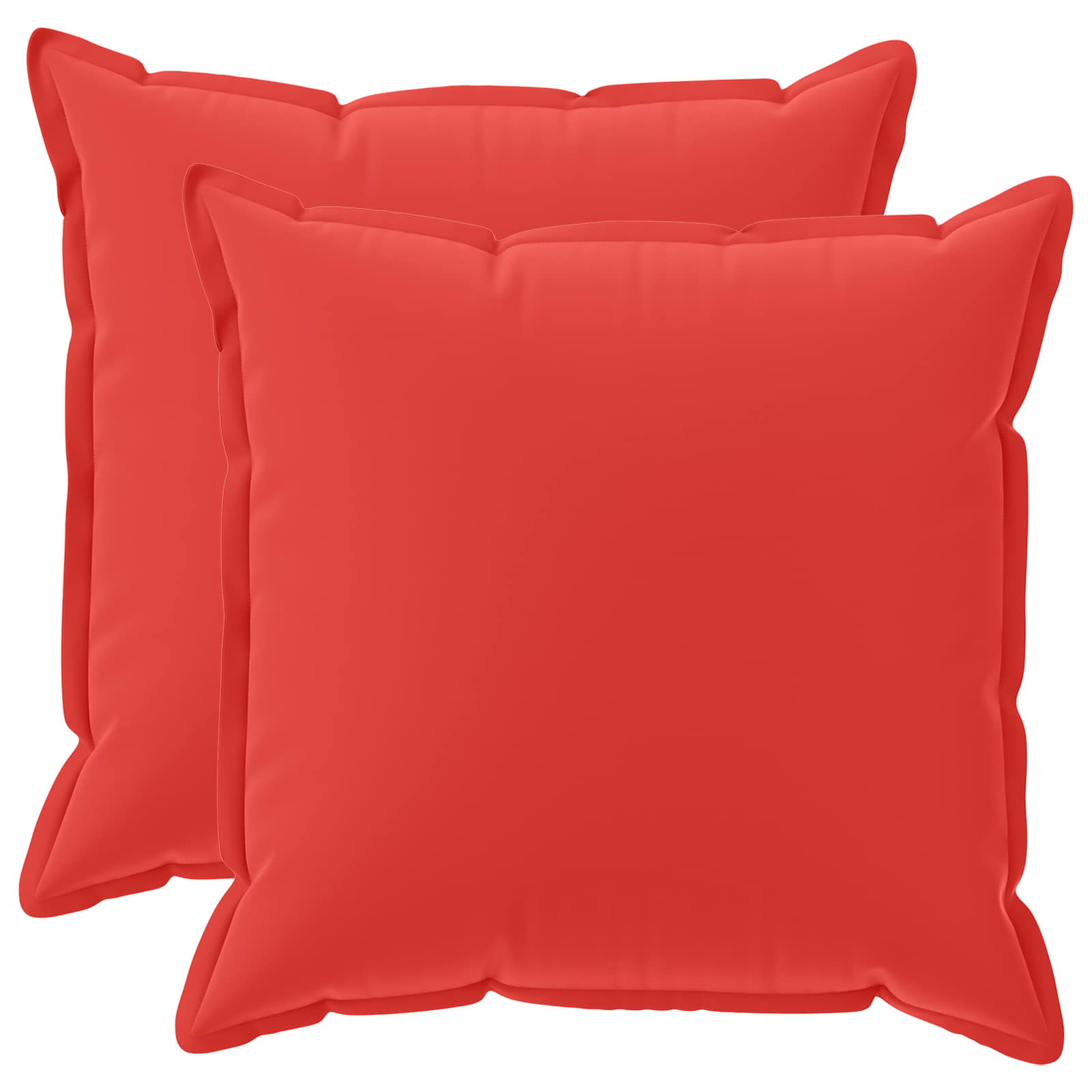 Kussensloop 2 st HOUTEN Rood 80 x 80 cm Polyester image 1