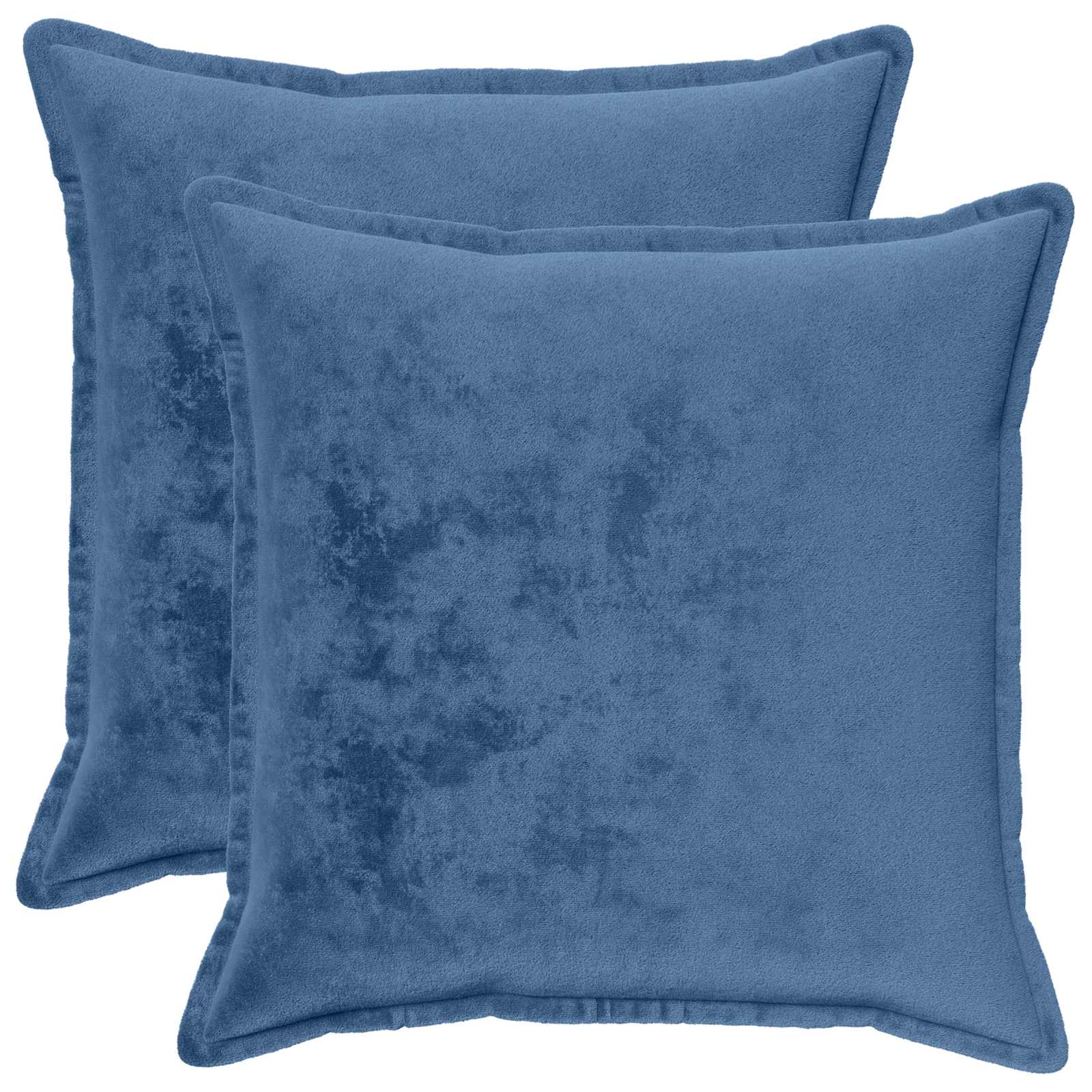 vidaXL Poťah na podložku 2 pcs HOUTEN Svetlomodrá 80 x 80 cm Flanel
