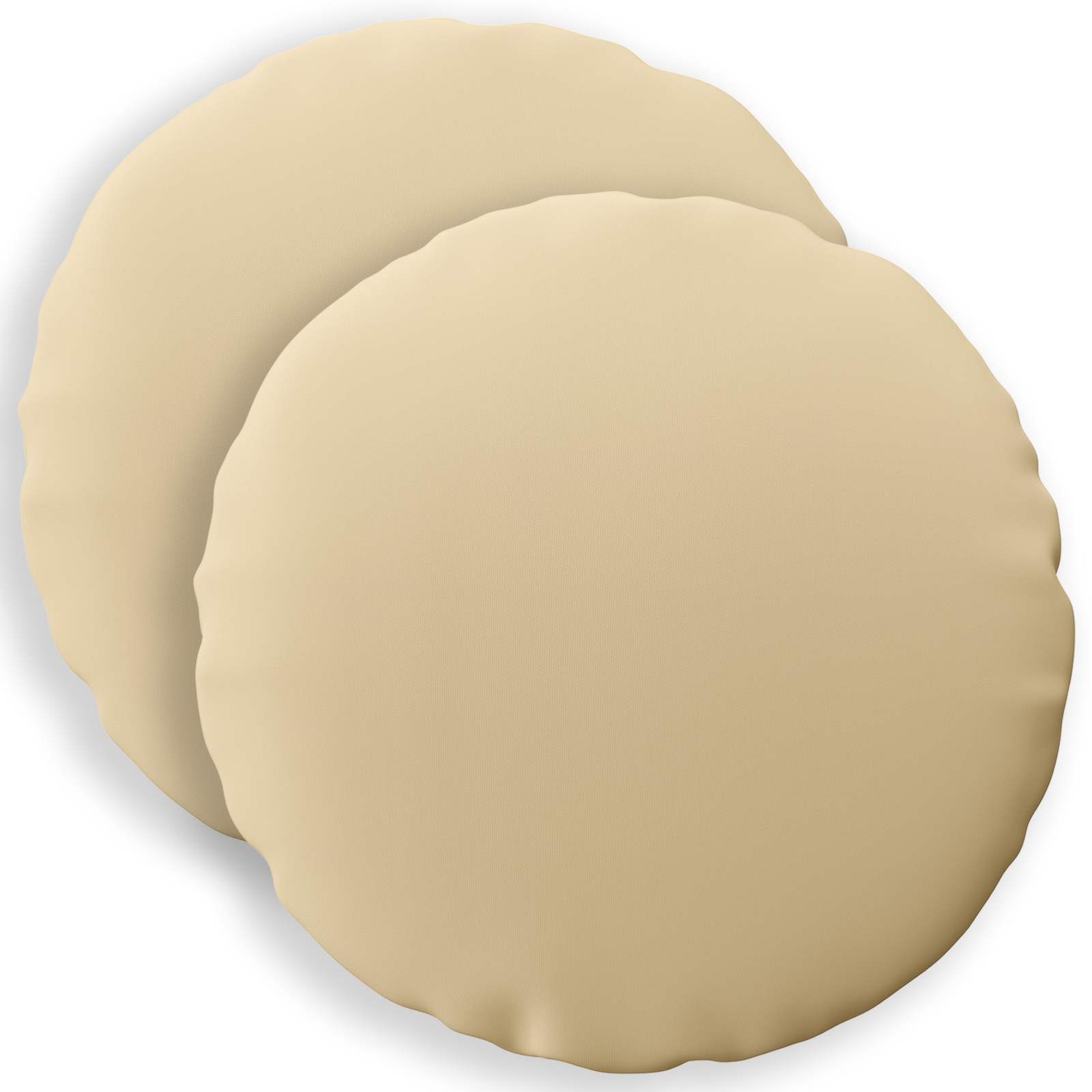 Kussensloop 2 pcs HEERLEN Beige Ø 30 cm Polyester image 1