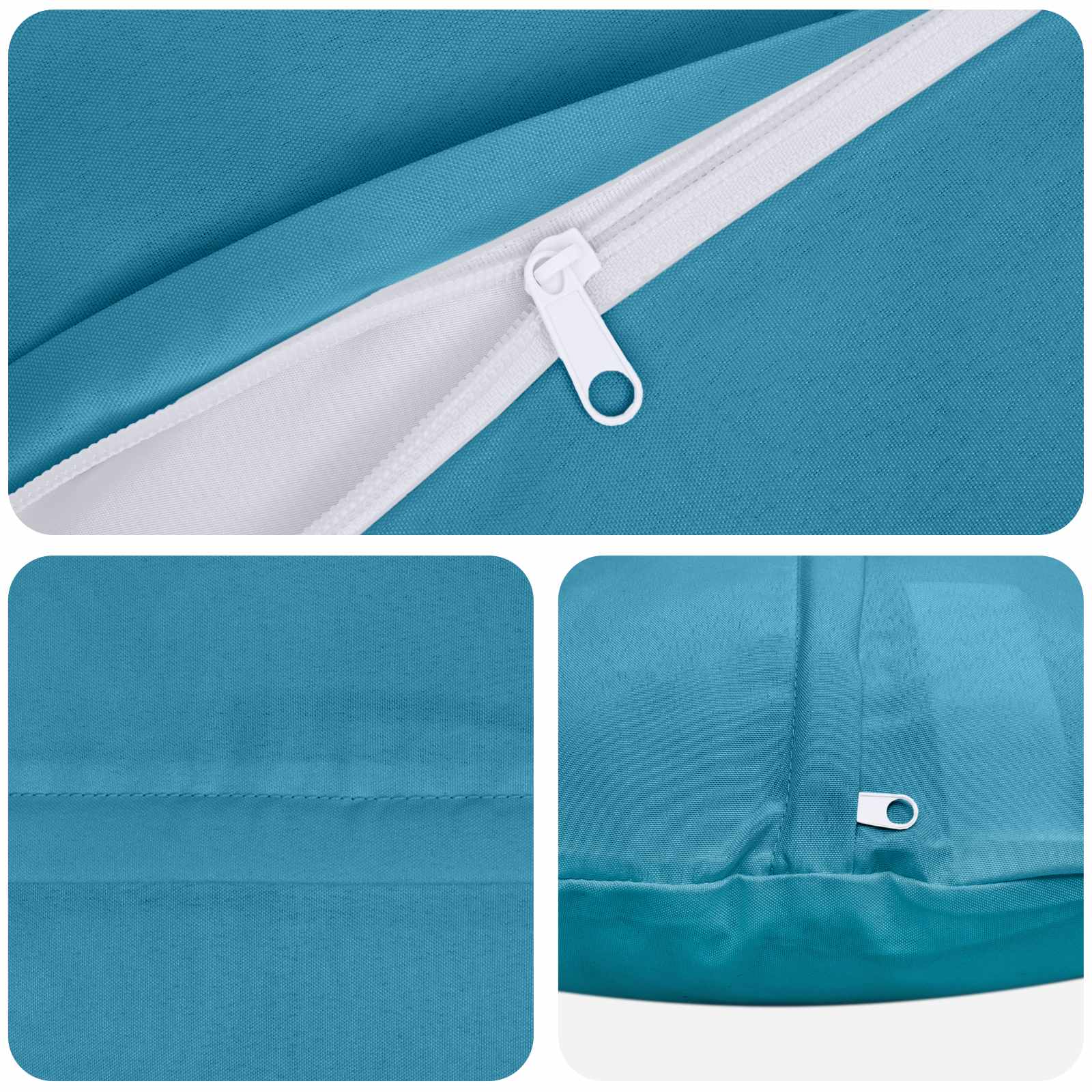 Kussensloop 2 pcs HEERLEN Lichtblauw Ø 30 cm Polyester image 4
