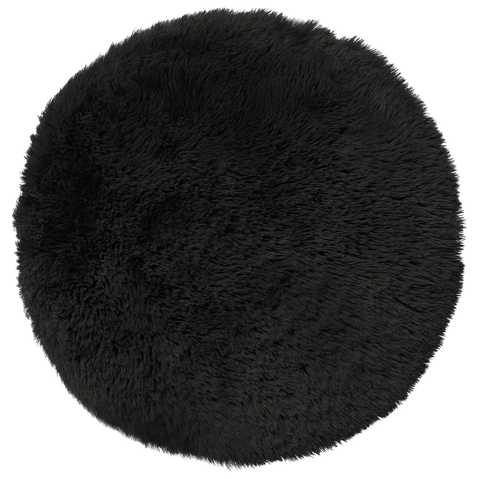 Kussensloop 6 pcs HEERLEN Zwart Ø 30 cm PV Fleece image 3
