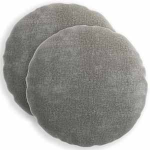 vidaXL Diivanipadi 2 tk HEERLEN Tumehall &Oslash; 40 cm &Scaron;en&uuml;&uuml;lfabric