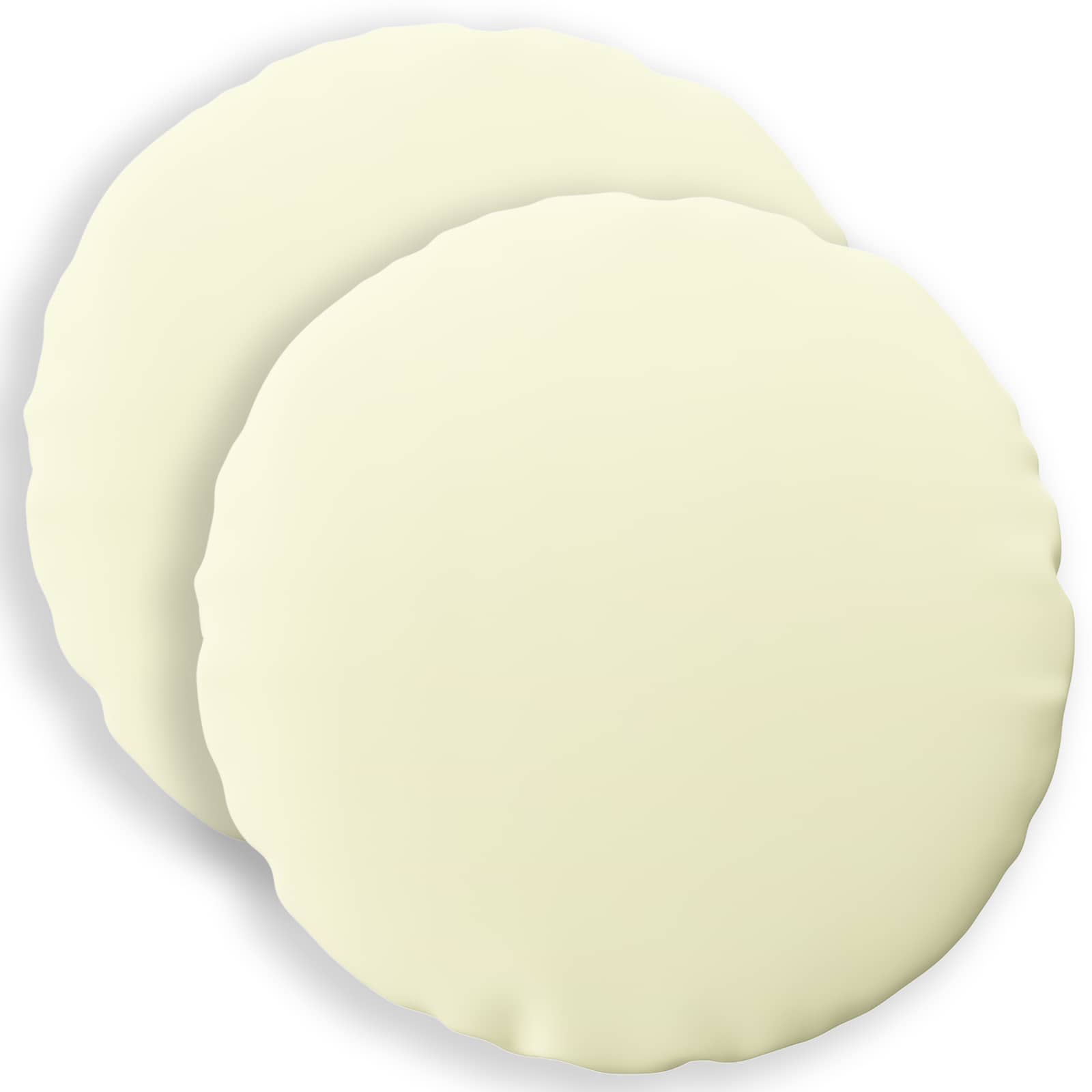 Kussensloop 2 pcs HEERLEN Crèmekleurig Ø 40 cm Polyester image 1