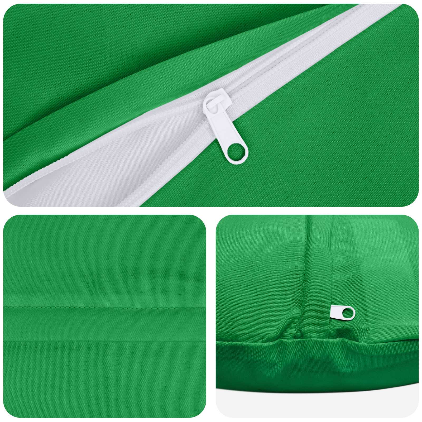 Kussensloop 2 pcs HEERLEN Groen Ø 40 cm Polyester image 4