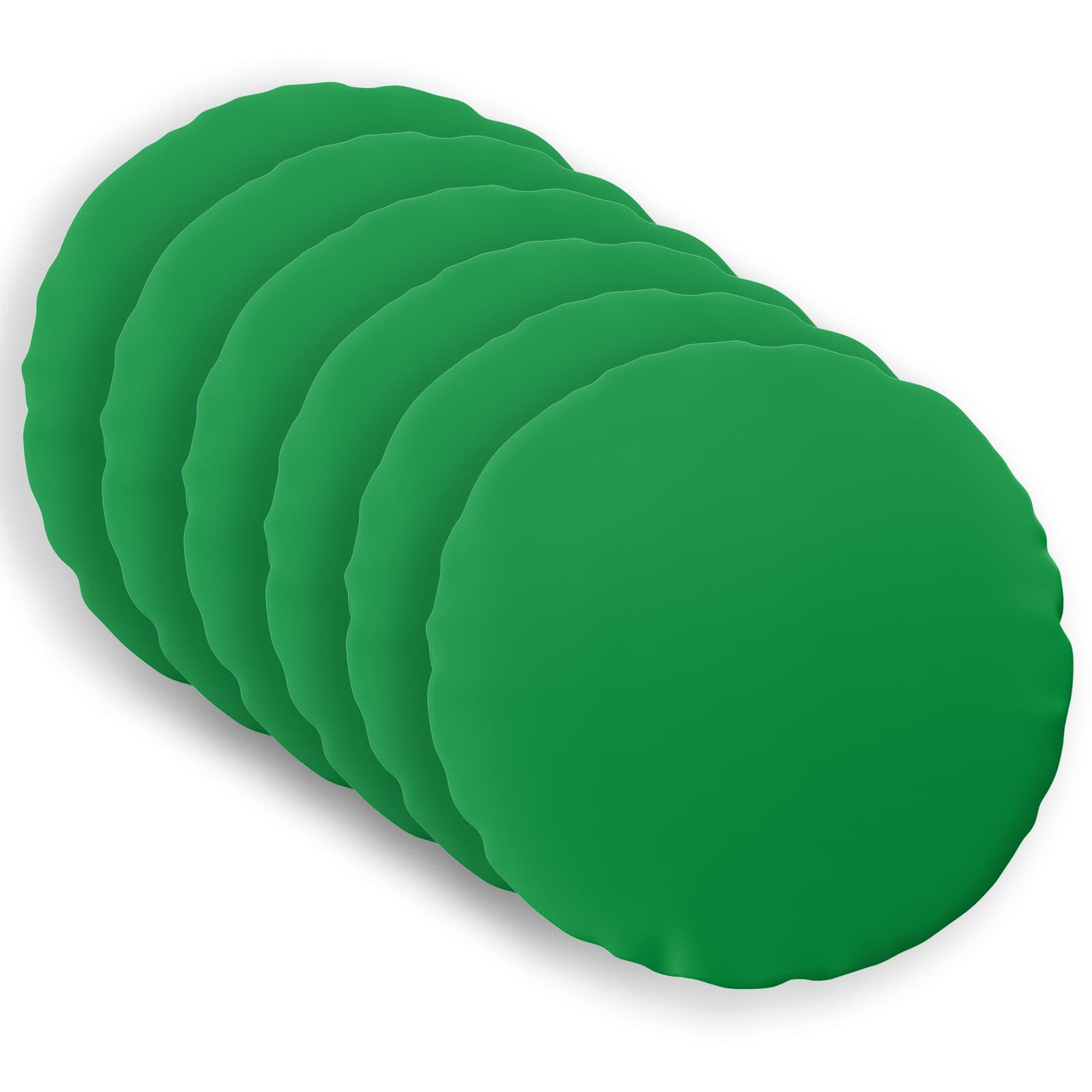 Kussensloop 6 pcs HEERLEN Groen Ø 40 cm Polyester image 1