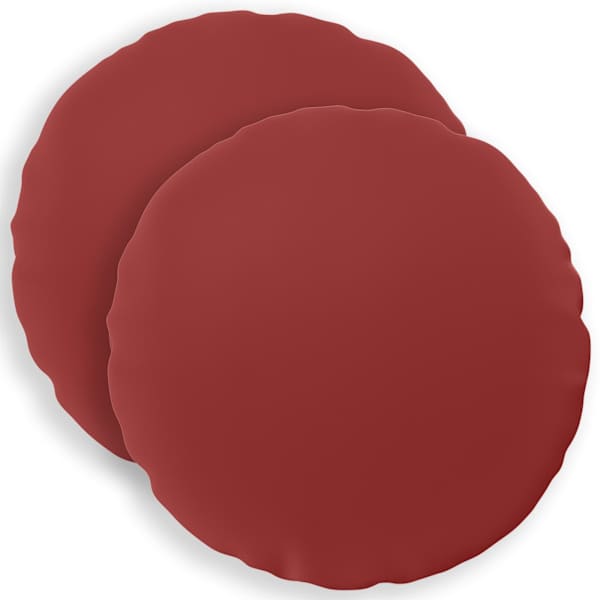 vidaXL Diivanipadi 2 pcs HEERLEN Veinpunane &Oslash; 40 cm Pol&uuml;ester