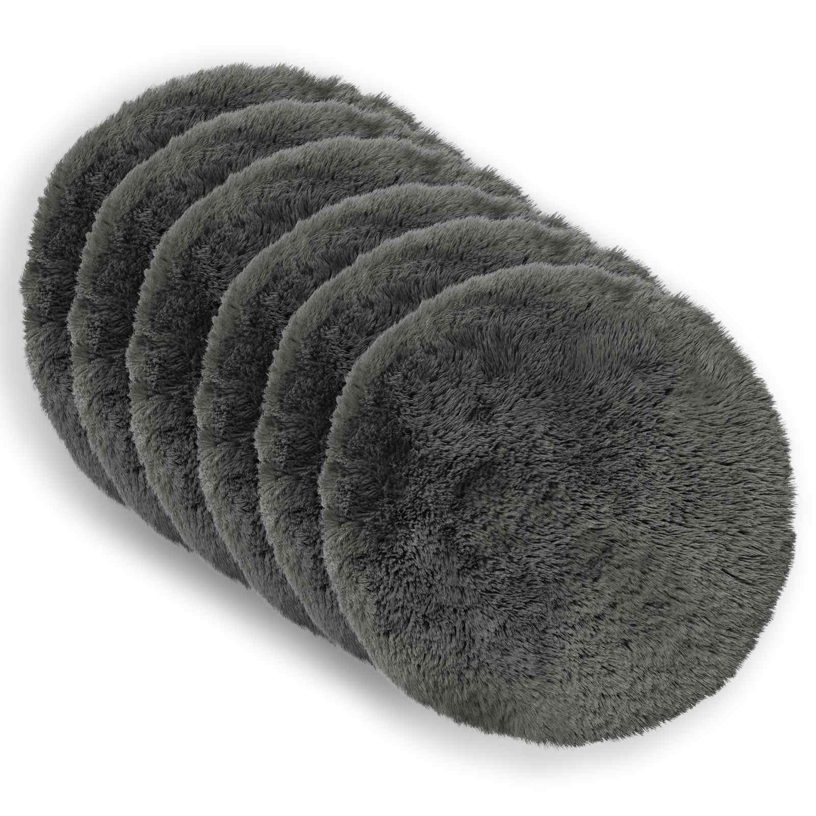 Kussensloop 6 pcs HEERLEN Lichtgrijs Ø 40 cm PV Fleece image 1