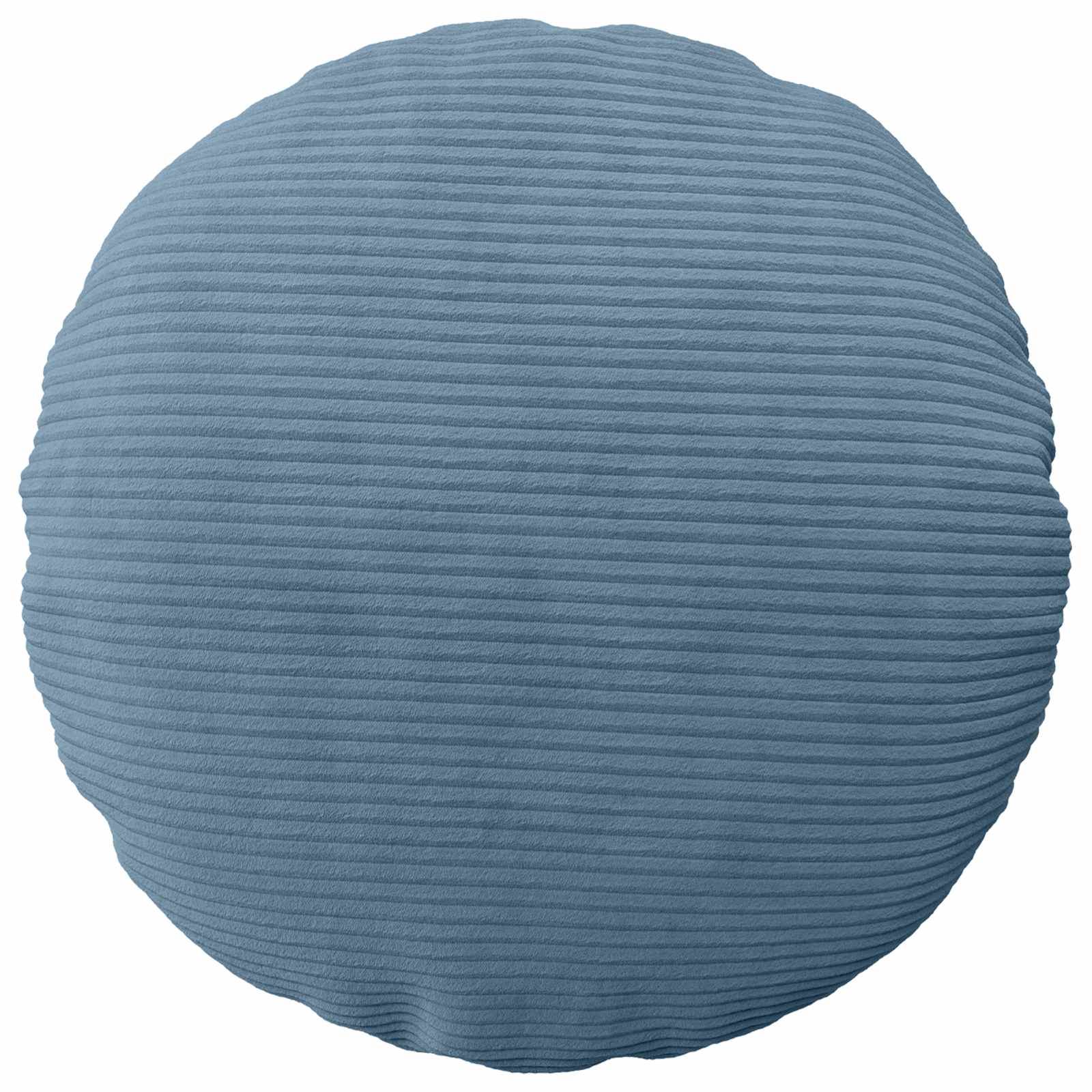 Kussensloop 2 pcs HEERLEN Blauw Ø 50 cm corduroy image 2