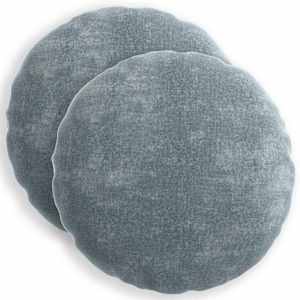 vidaXL Diivanipadi 2 tk HEERLEN Helesinine &Oslash; 50 cm &Scaron;en&uuml;&uuml;lfabric