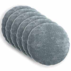 vidaXL Diivanipadi 6 tk HEERLEN Helesinine &Oslash; 50 cm &Scaron;en&uuml;&uuml;lfabric