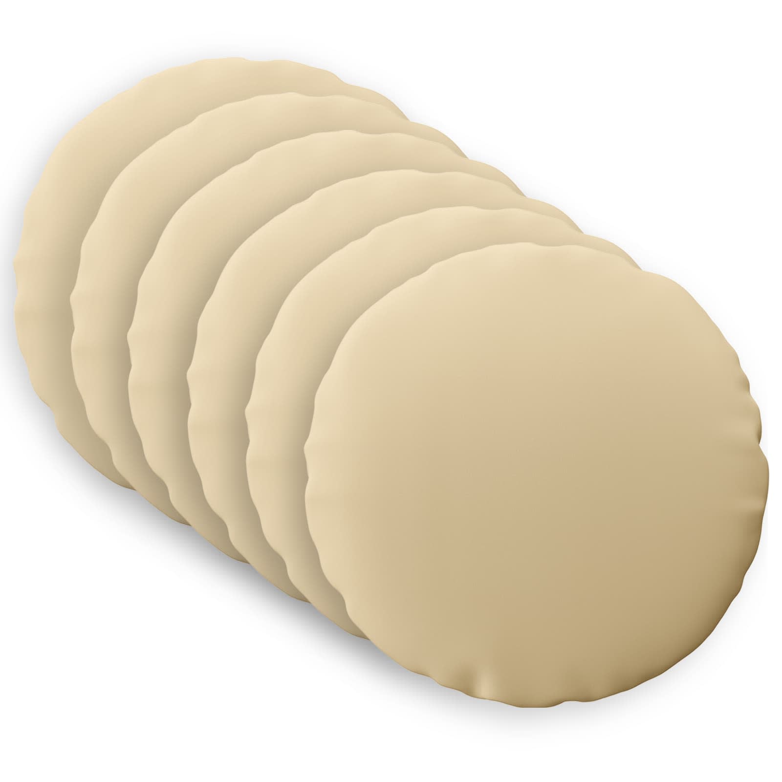 Kussensloop 6 pcs HEERLEN Beige Ø 50 cm Polyester image 2