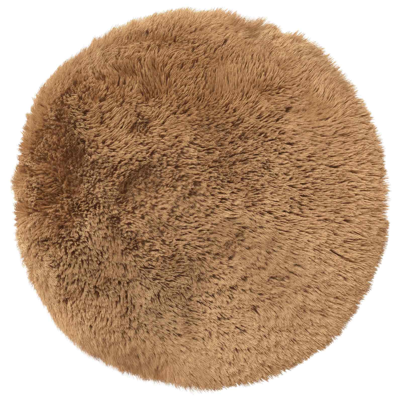 Kussensloop 2 pcs HEERLEN Taupe Ø 50 cm PV Fleece image 2