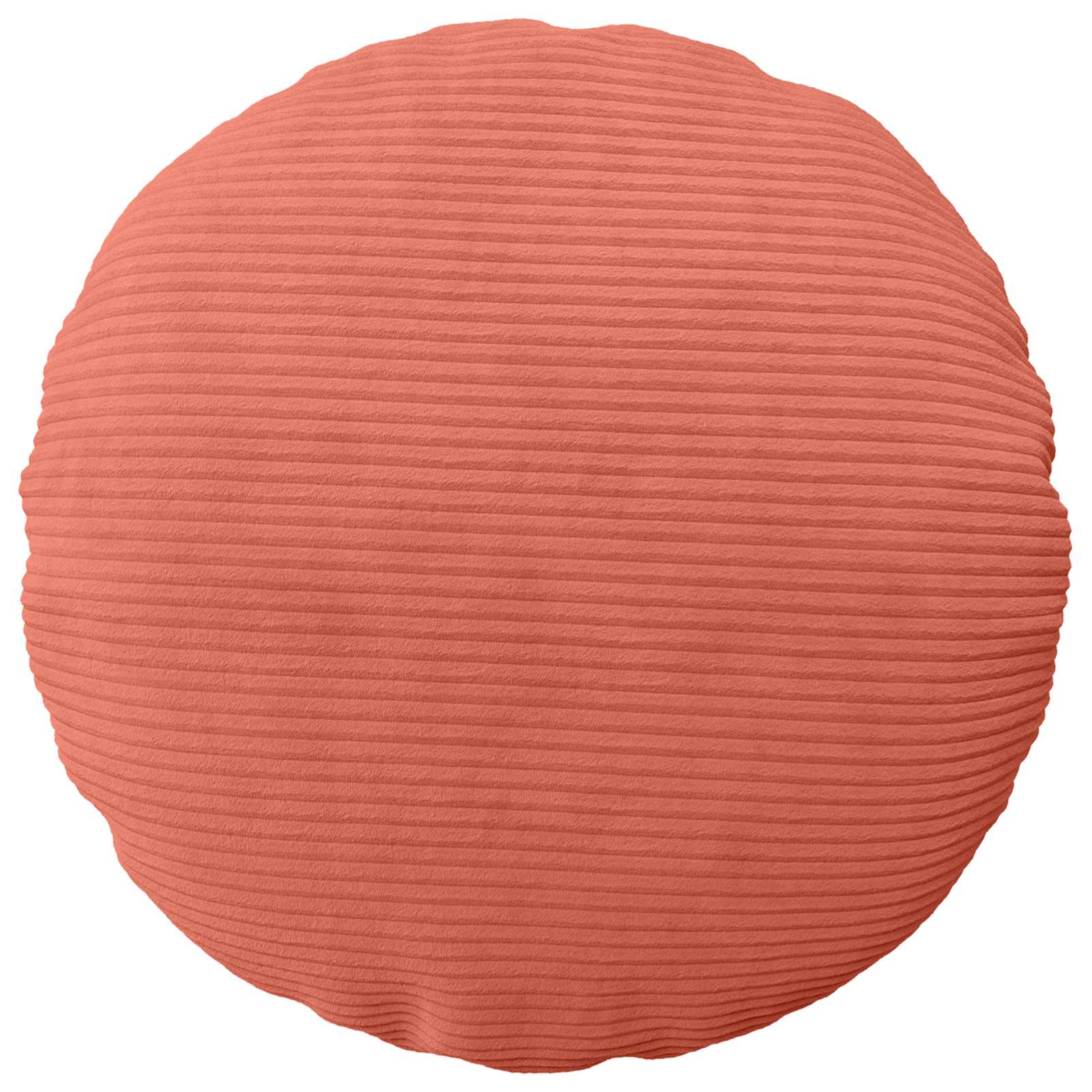 Kussensloop 2 pcs HEERLEN Rood-oranje Ø 60 cm corduroy image 2