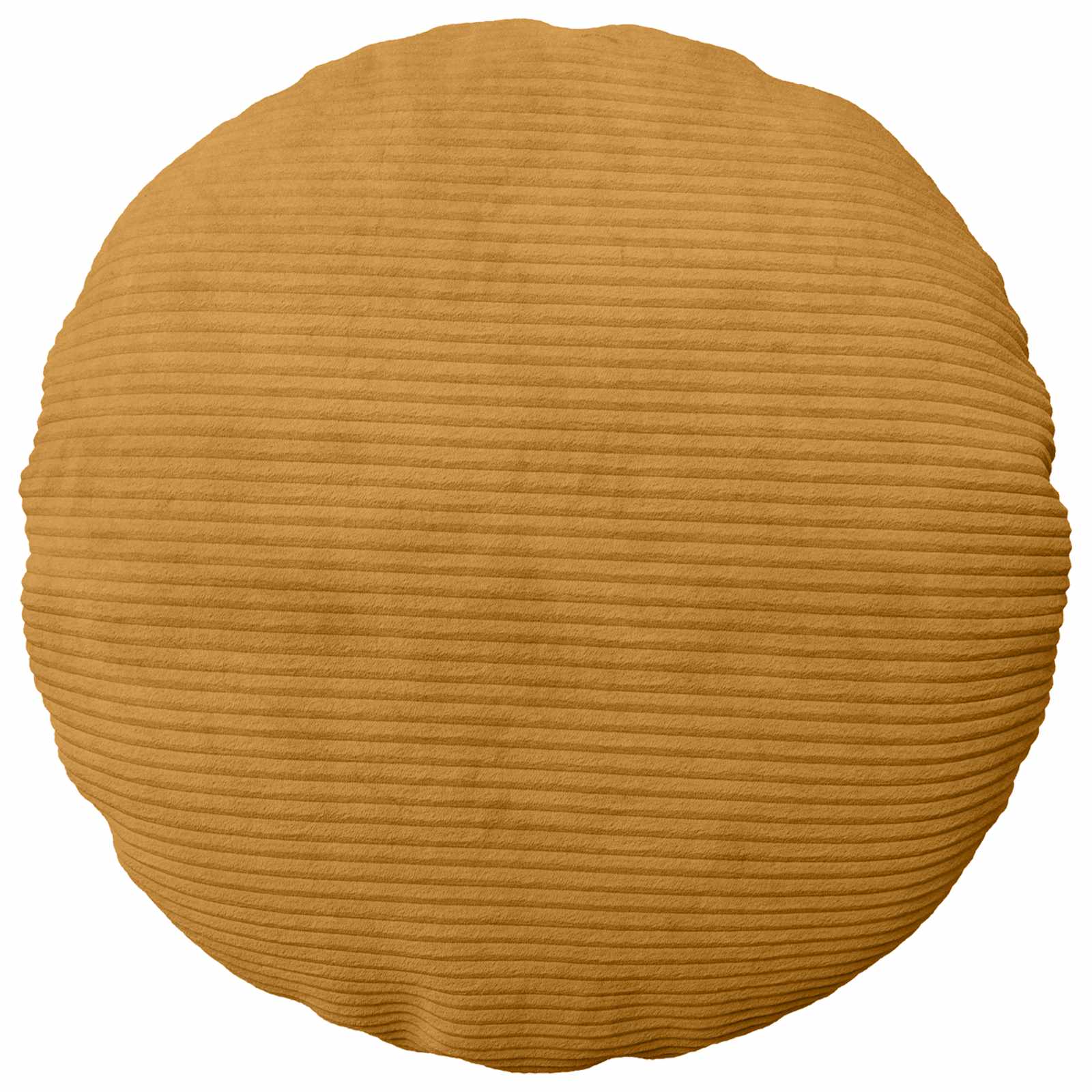 Kussensloop 2 pcs HEERLEN Geel Ø 60 cm corduroy image 2