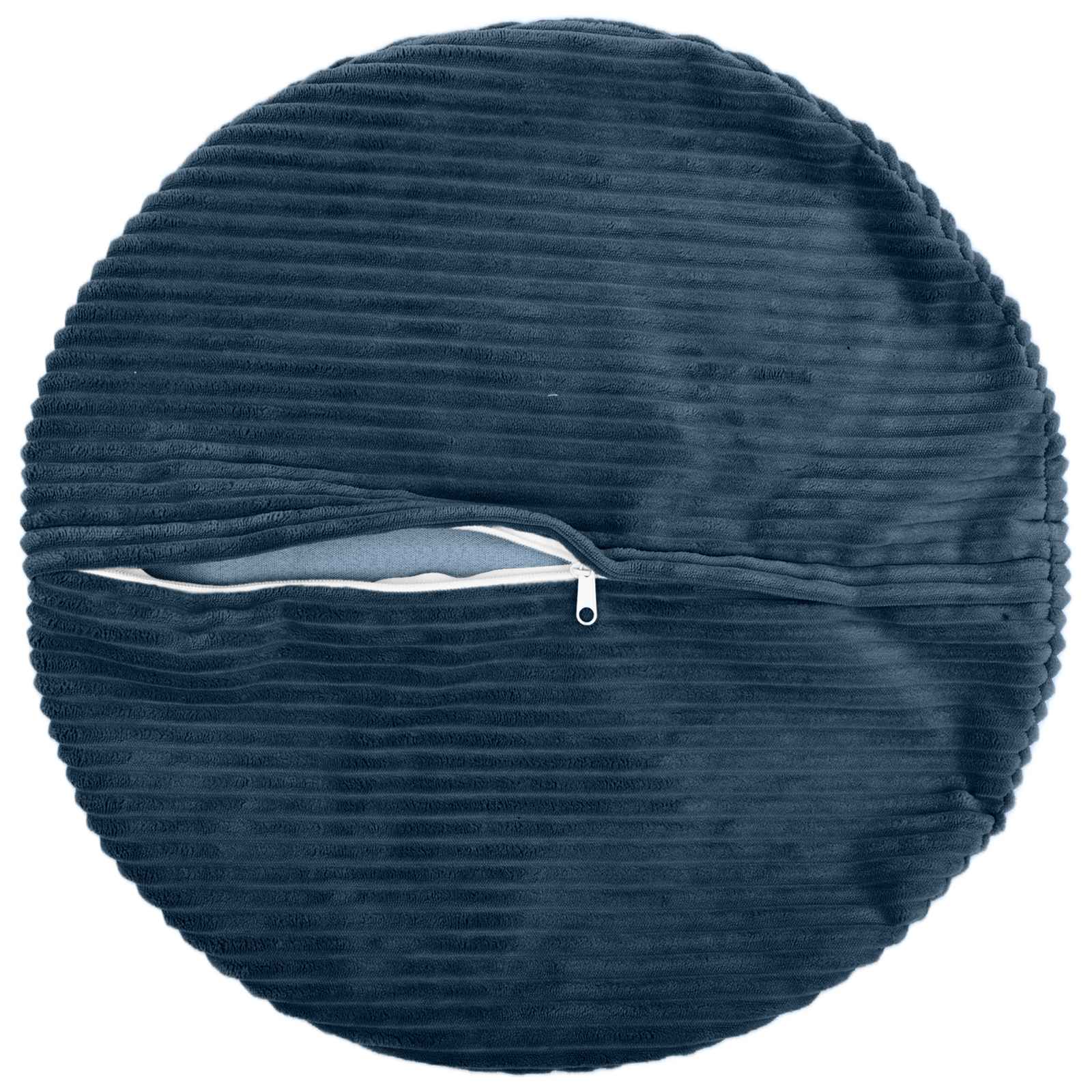 Kussensloop 6 pcs HEERLEN Marineblauw Ø 60 cm corduroy image 3