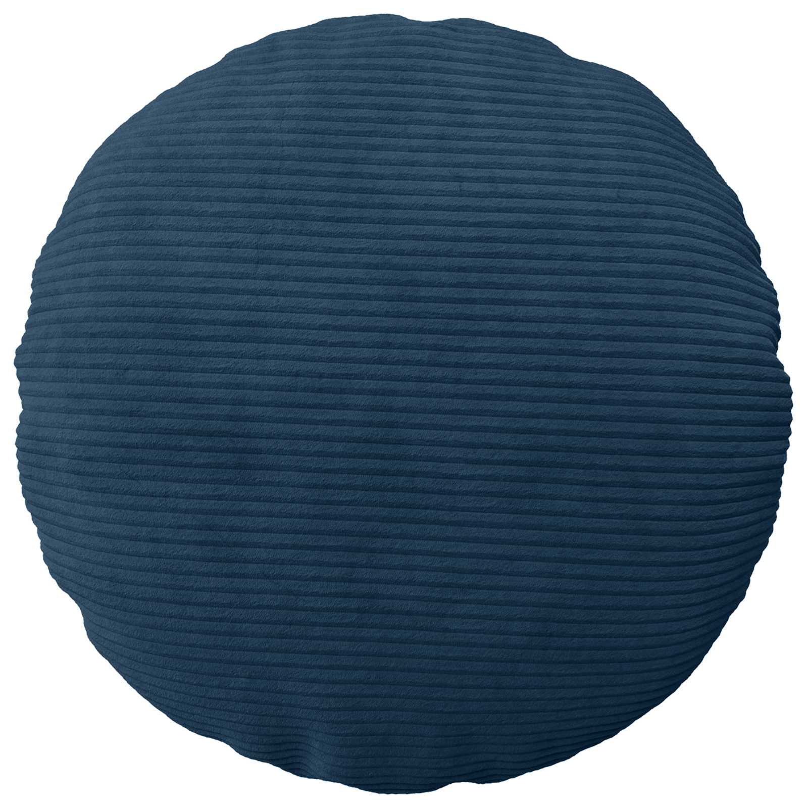 Kussensloop 6 pcs HEERLEN Marineblauw Ø 60 cm corduroy image 2