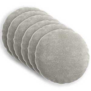 vidaXL Diivanipadi 6 tk HEERLEN Helehall &Oslash; 60 cm &Scaron;en&uuml;&uuml;lfabric