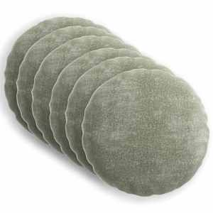 vidaXL Diivanipadi 6 tk HEERLEN Roheline &Oslash; 60 cm &Scaron;en&uuml;&uuml;lfabric
