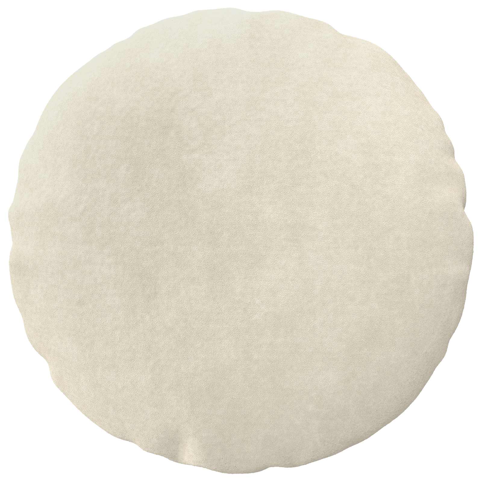 Prevleka za blazino 6 kos HEERLEN Krem Ø 60 cm Mikrofibra
