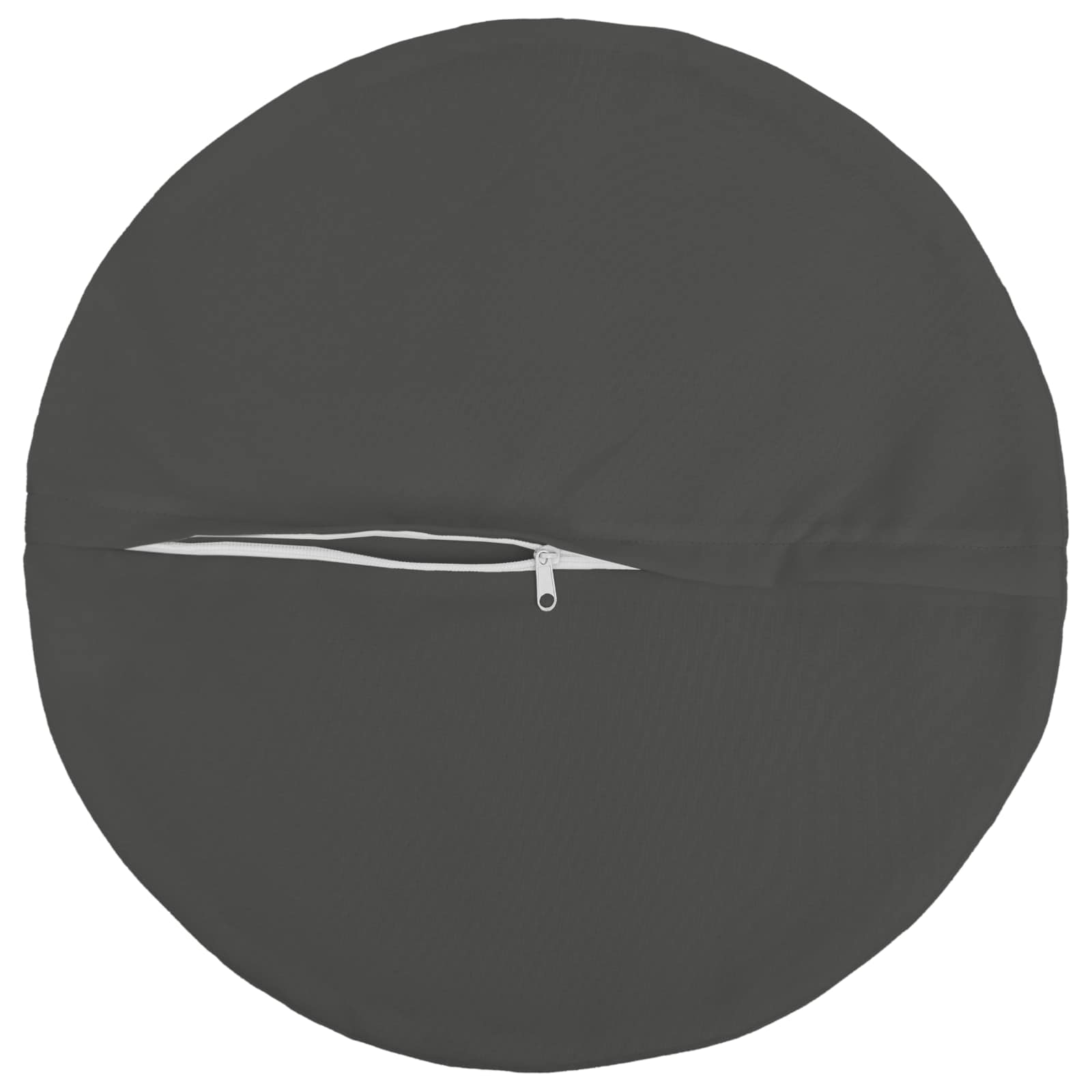 Kussensloop 6 pcs HEERLEN Antraciet Ø 60 cm Polyester image 3