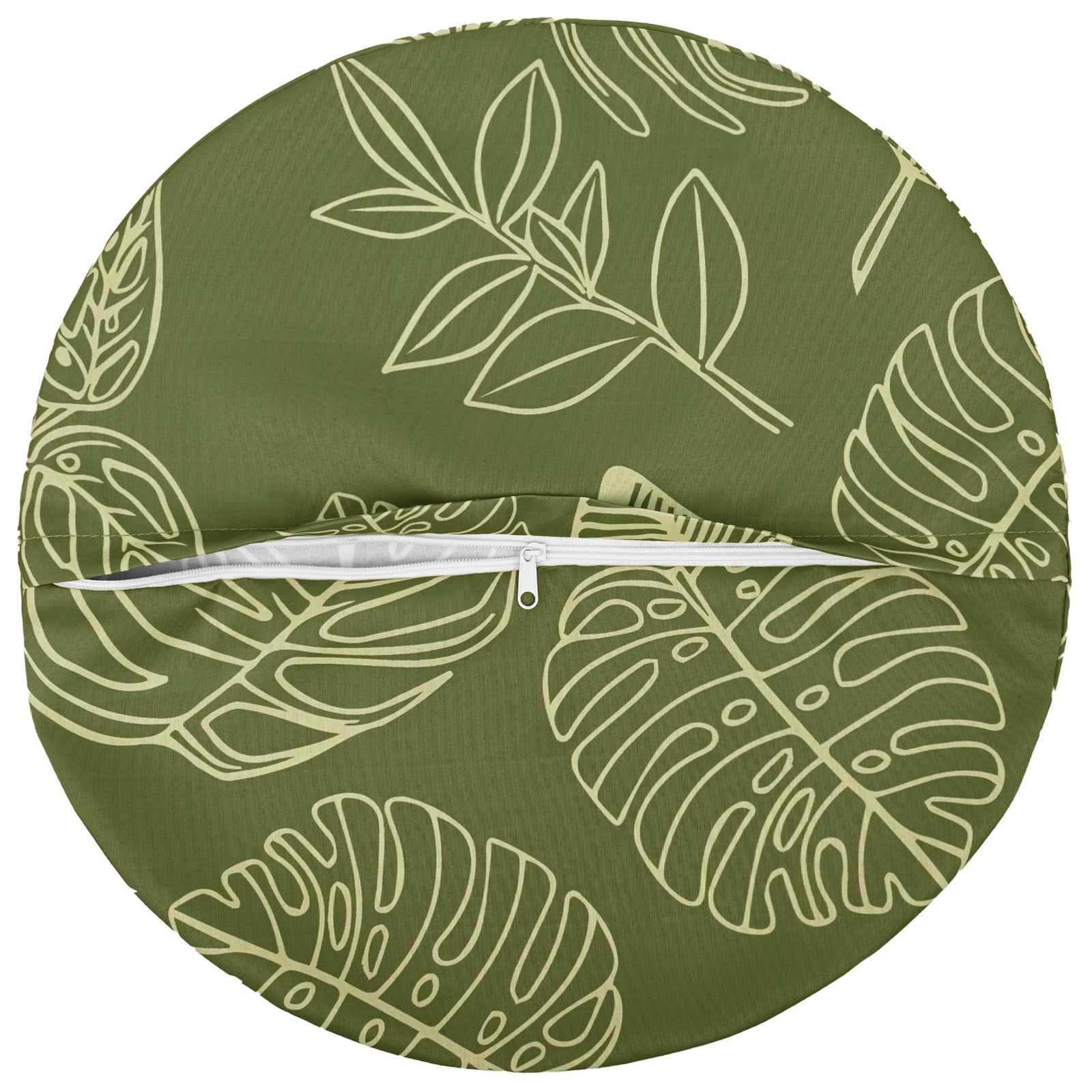 Kussensloop 2 pcs HEERLEN Bladontwerp Ø 60 cm Polyester image 3