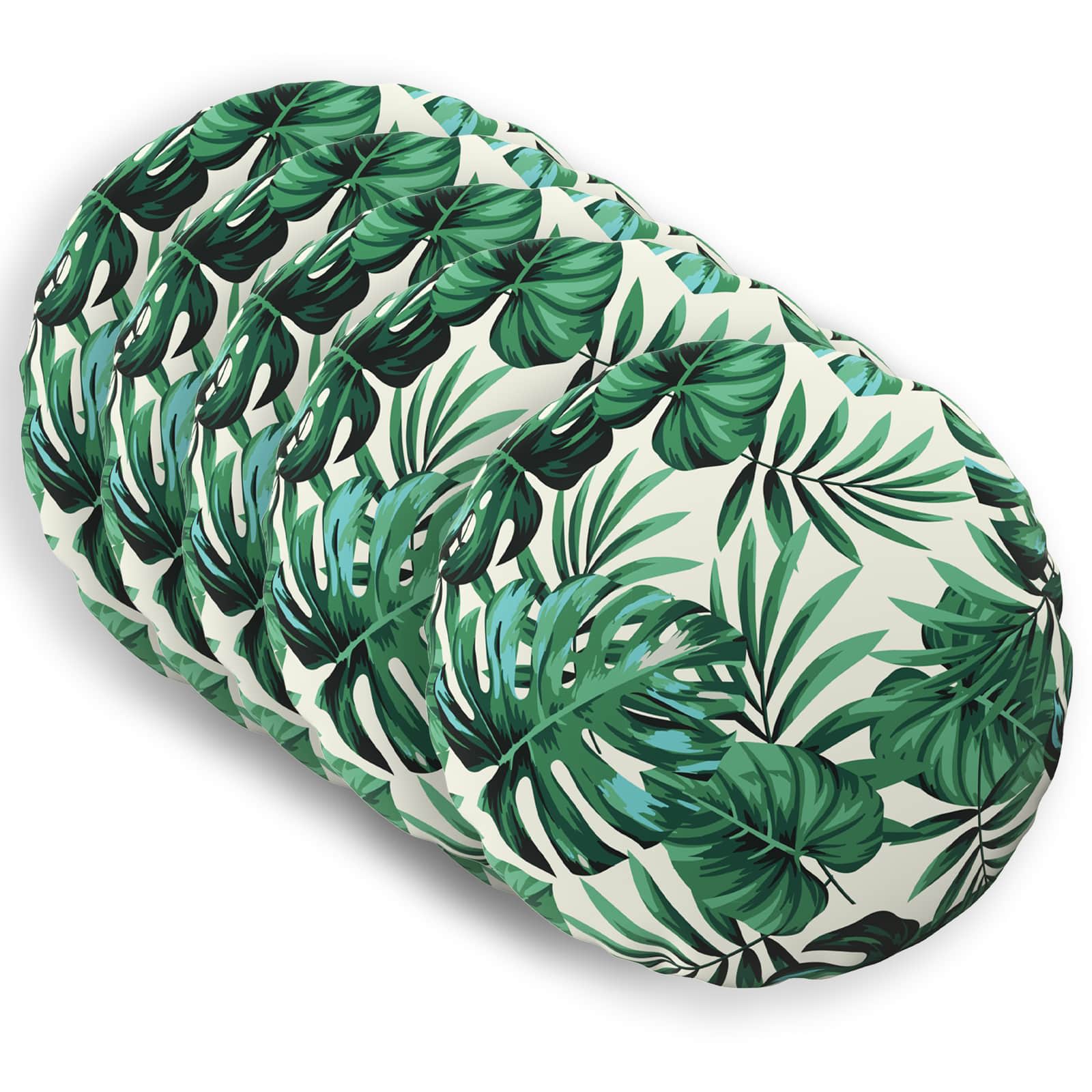 Kussensloop 6 pcs HEERLEN Bladpatroon Ø 60 cm Polyester image 1